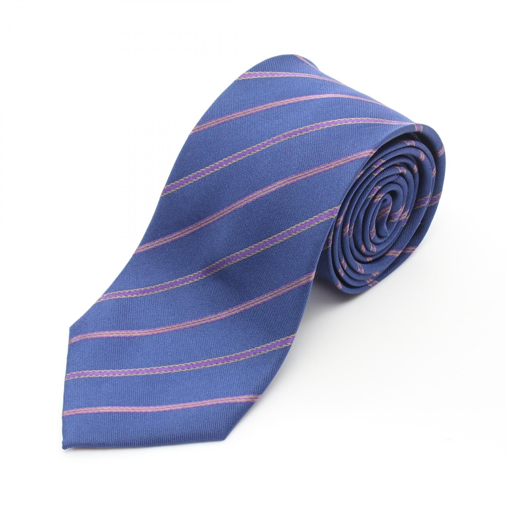 Emanuel Ungaro Silk Tie Navy Multicolor