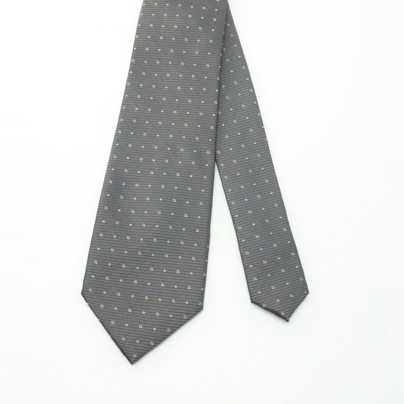 Emanuel Ungaro Silk Tie Gray/Green