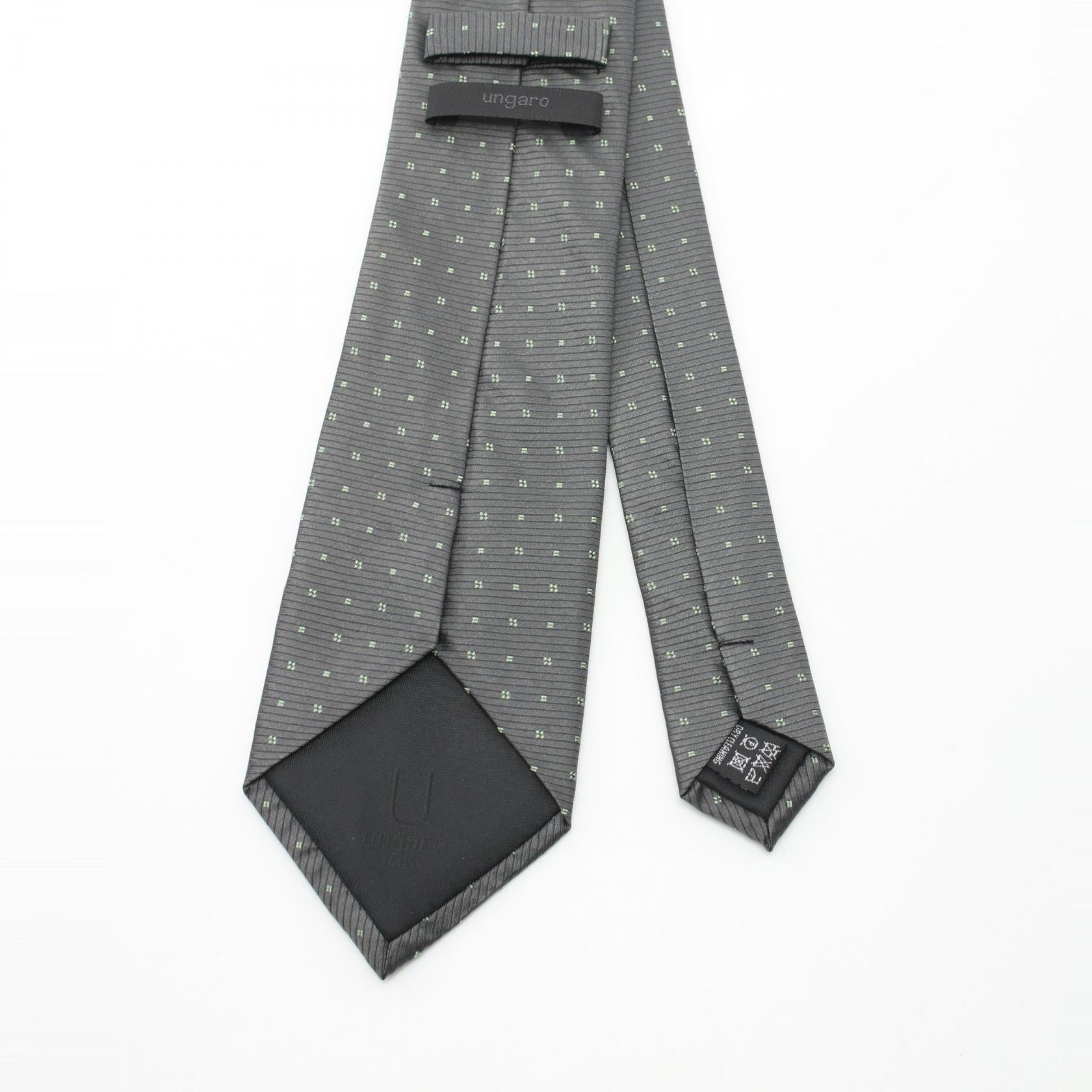 Emanuel Ungaro Silk Tie Gray/Green