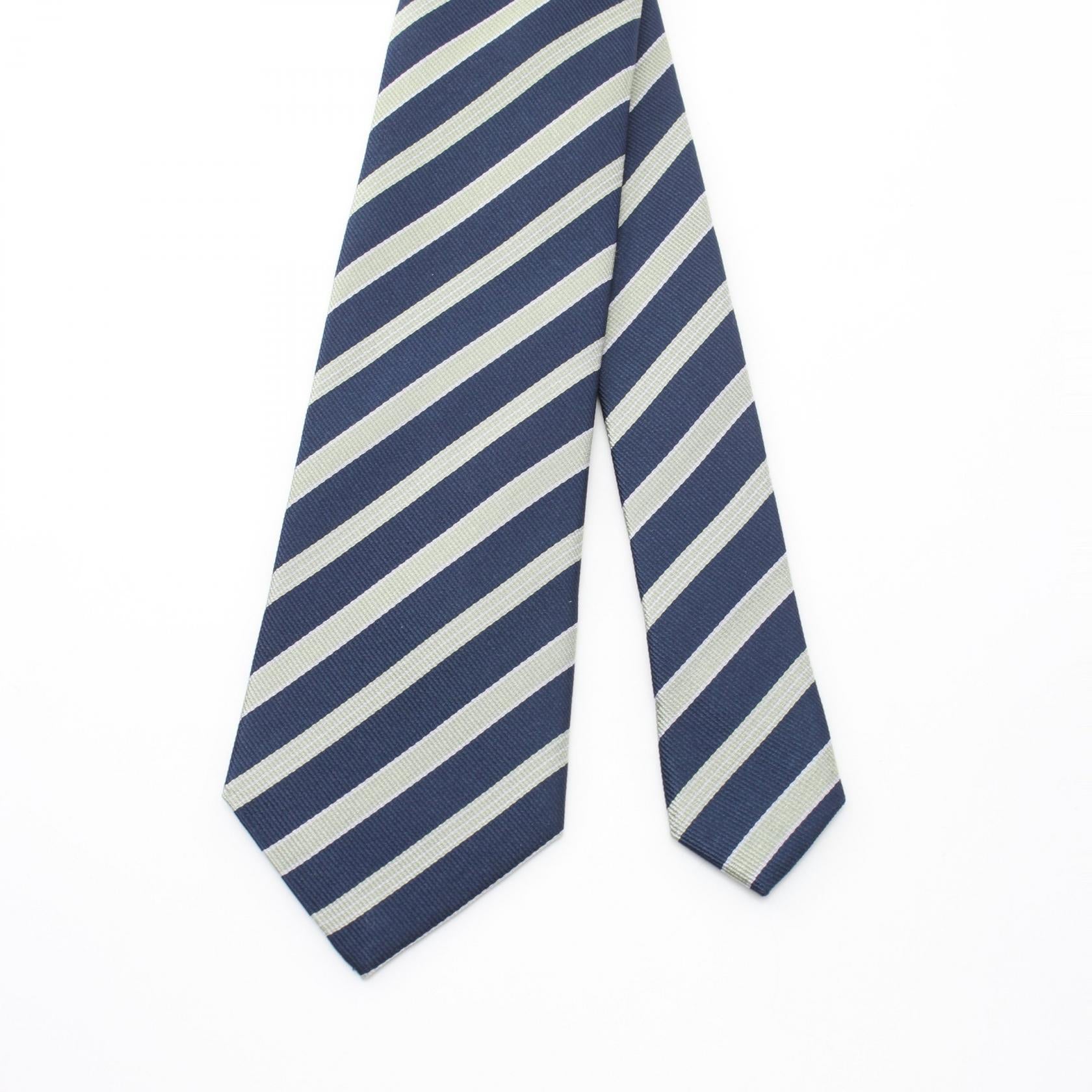 Emanuel Ungaro Silk Tie Navy/Green/Gray