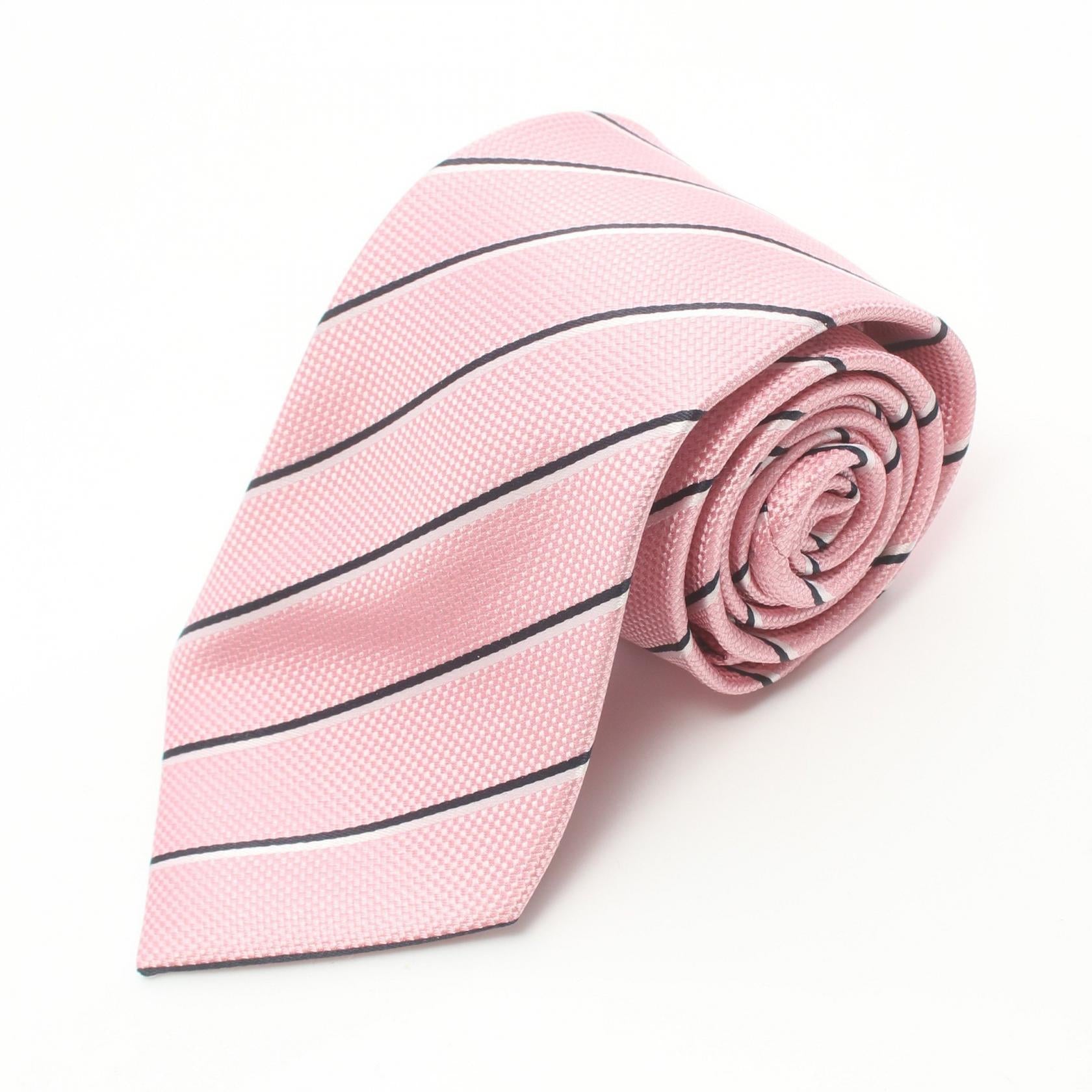 Renoma Silk Necktie for Men, Pink