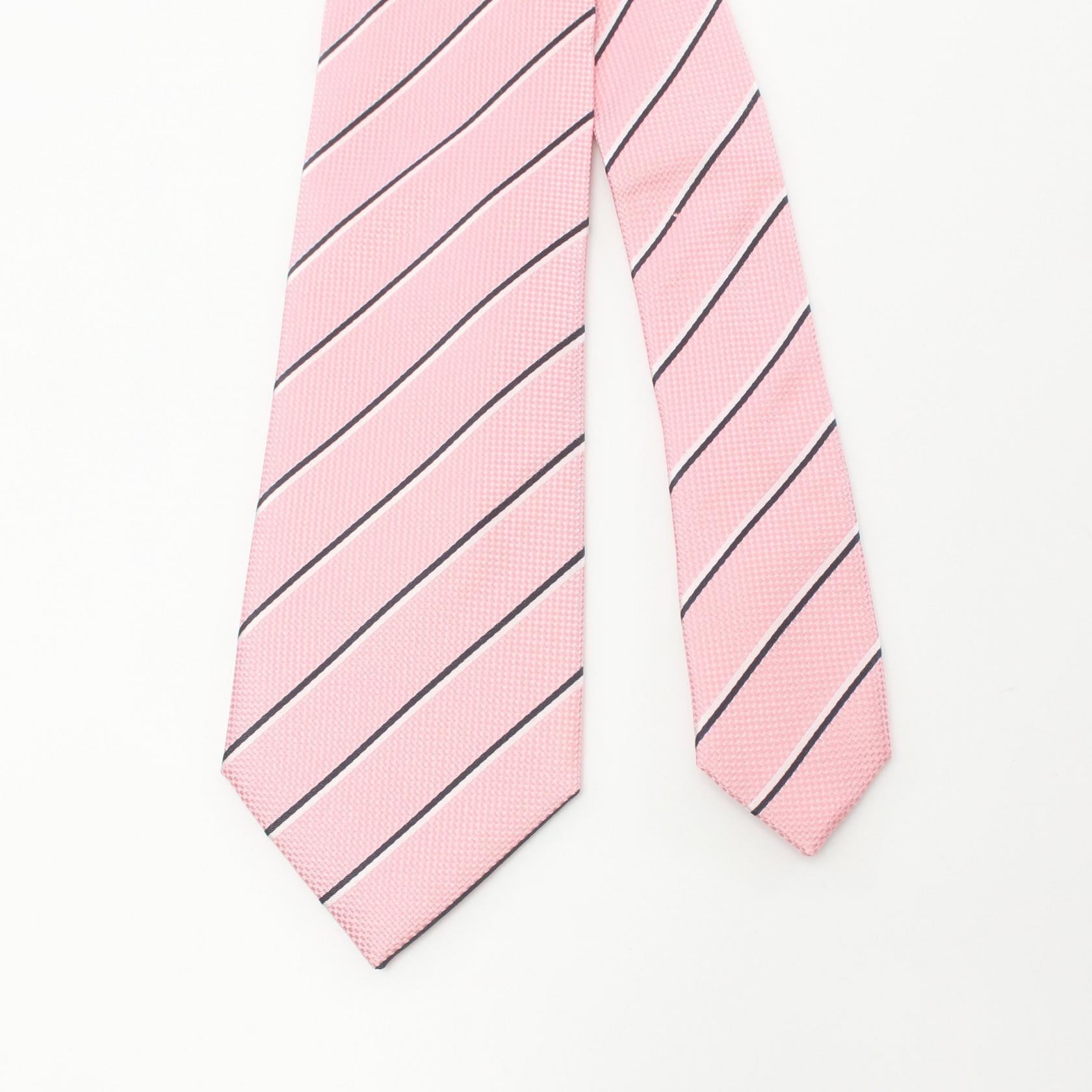 Renoma Silk Necktie for Men, Pink