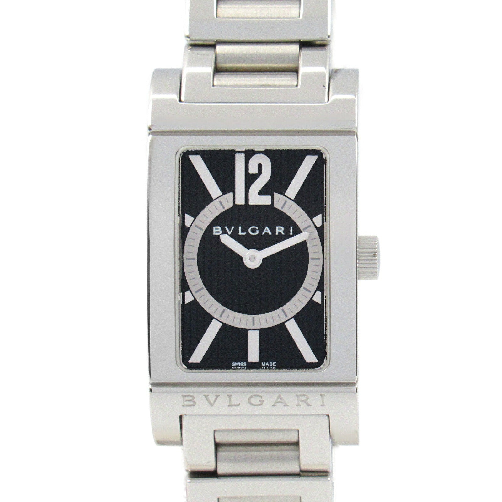 Bvlgari Rettangolo Stainless Steel Watch RT39S