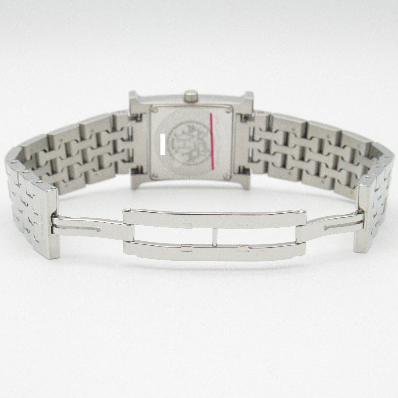 Hermes H Watch Diamond Bezel Stainless Steel