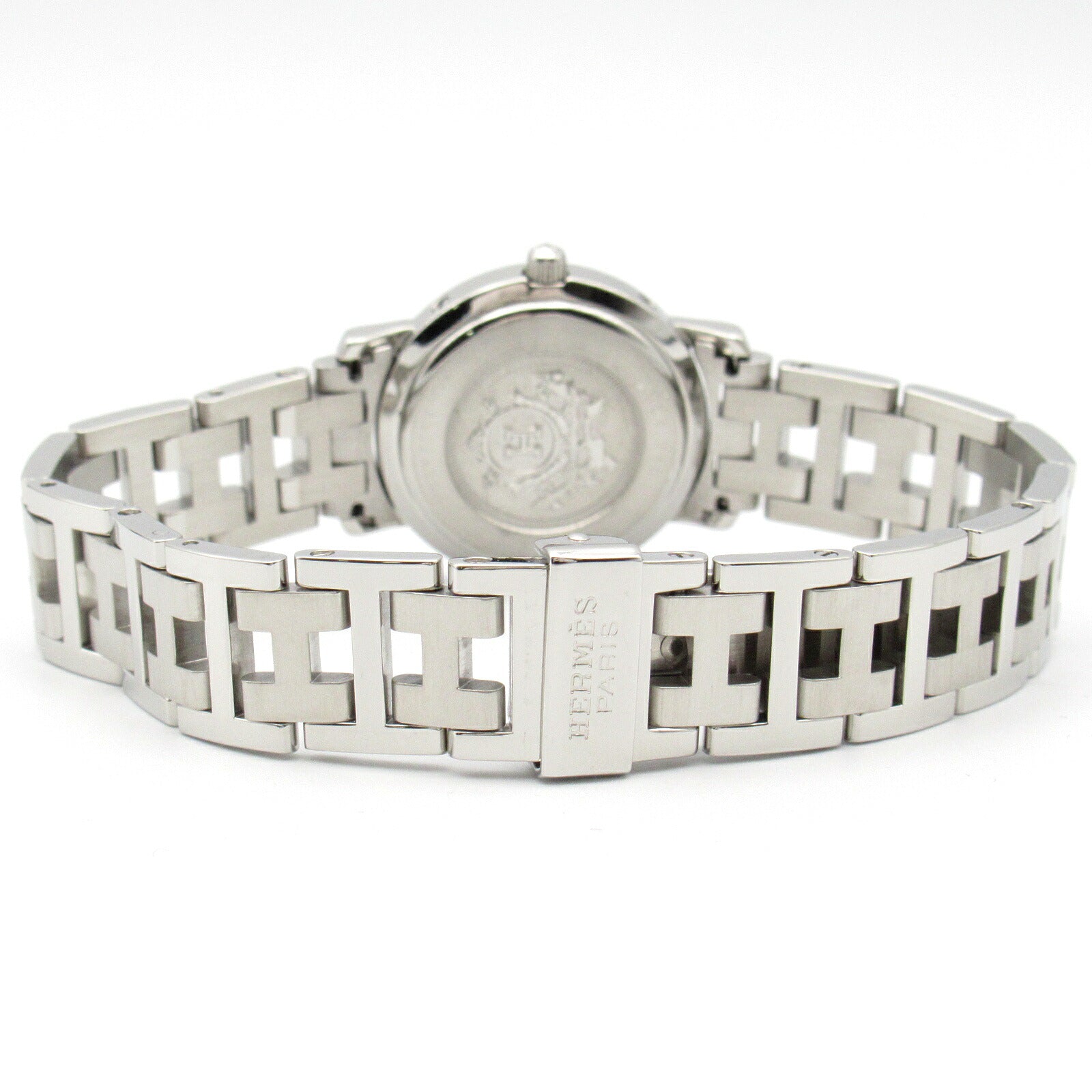 Hermes Clipper Stainless Steel Quartz Watch