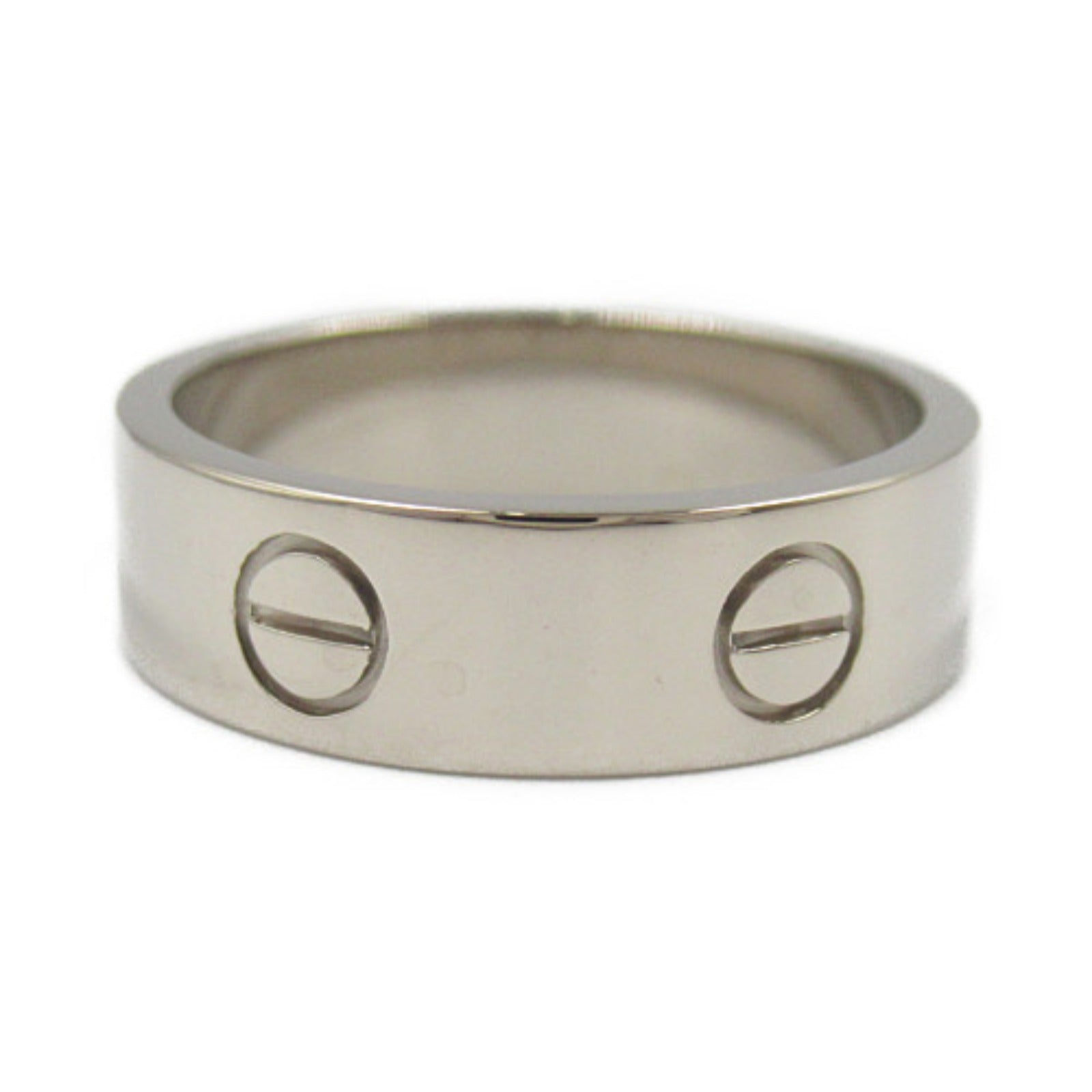 Cartier Love Ring K18WG White Gold