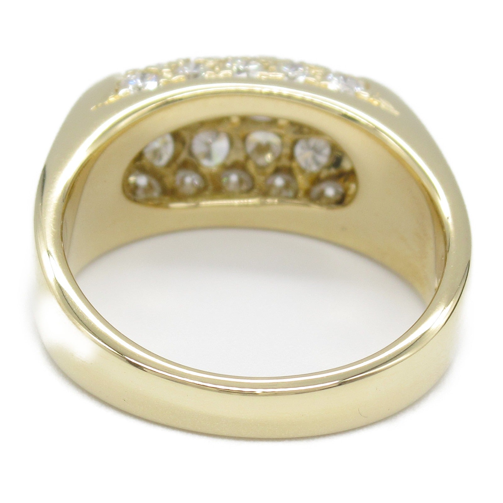 Bvlgari K18 Yellow Gold Diamond Ring