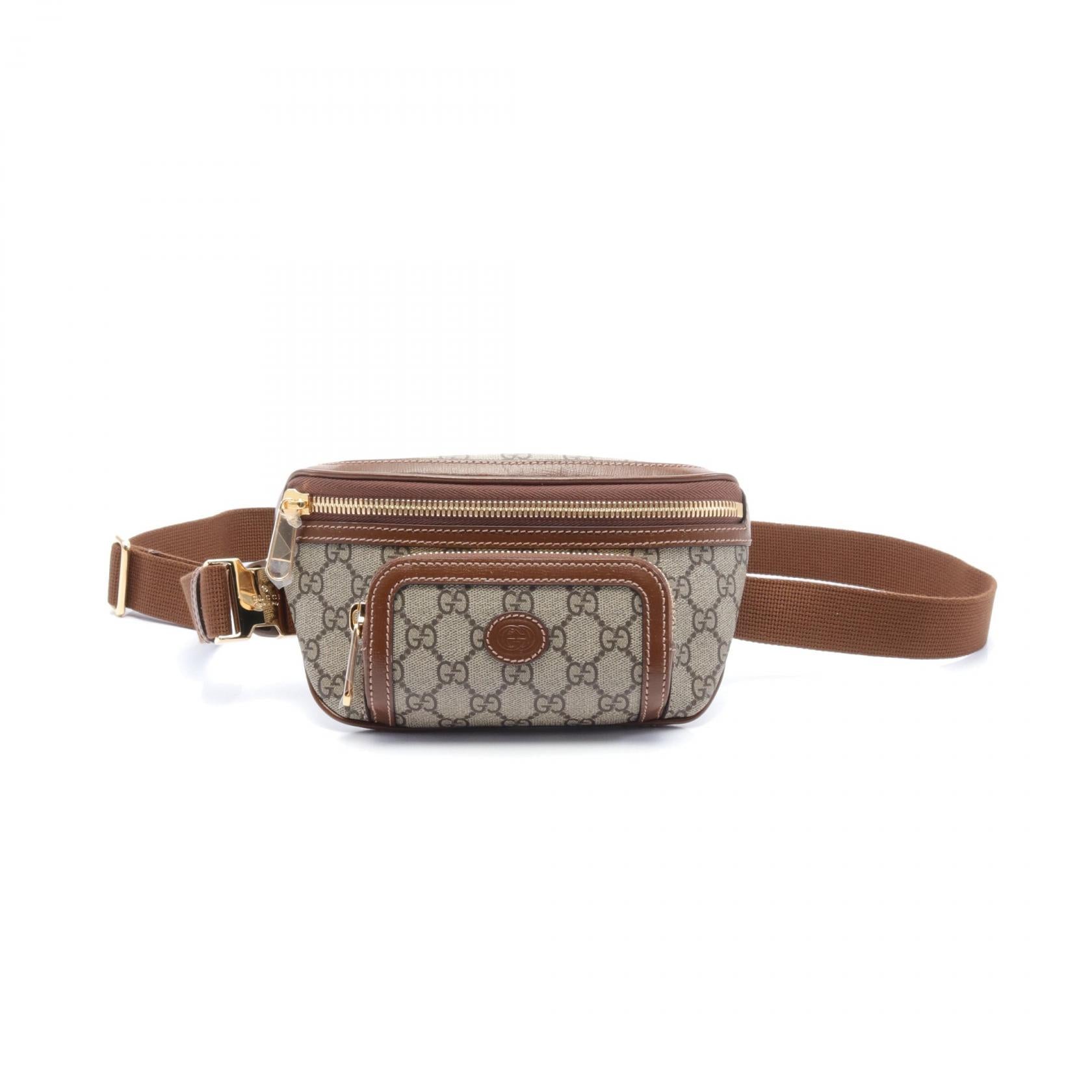 Gucci Interlocking G GG Supreme Belt Bag