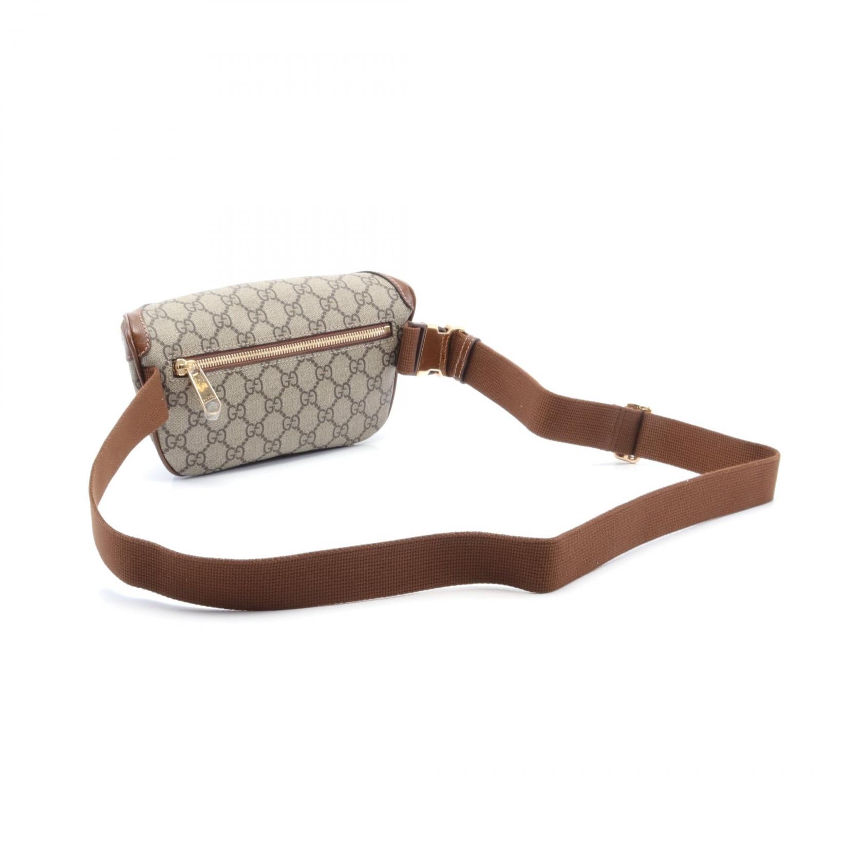 Gucci Interlocking G GG Supreme Belt Bag