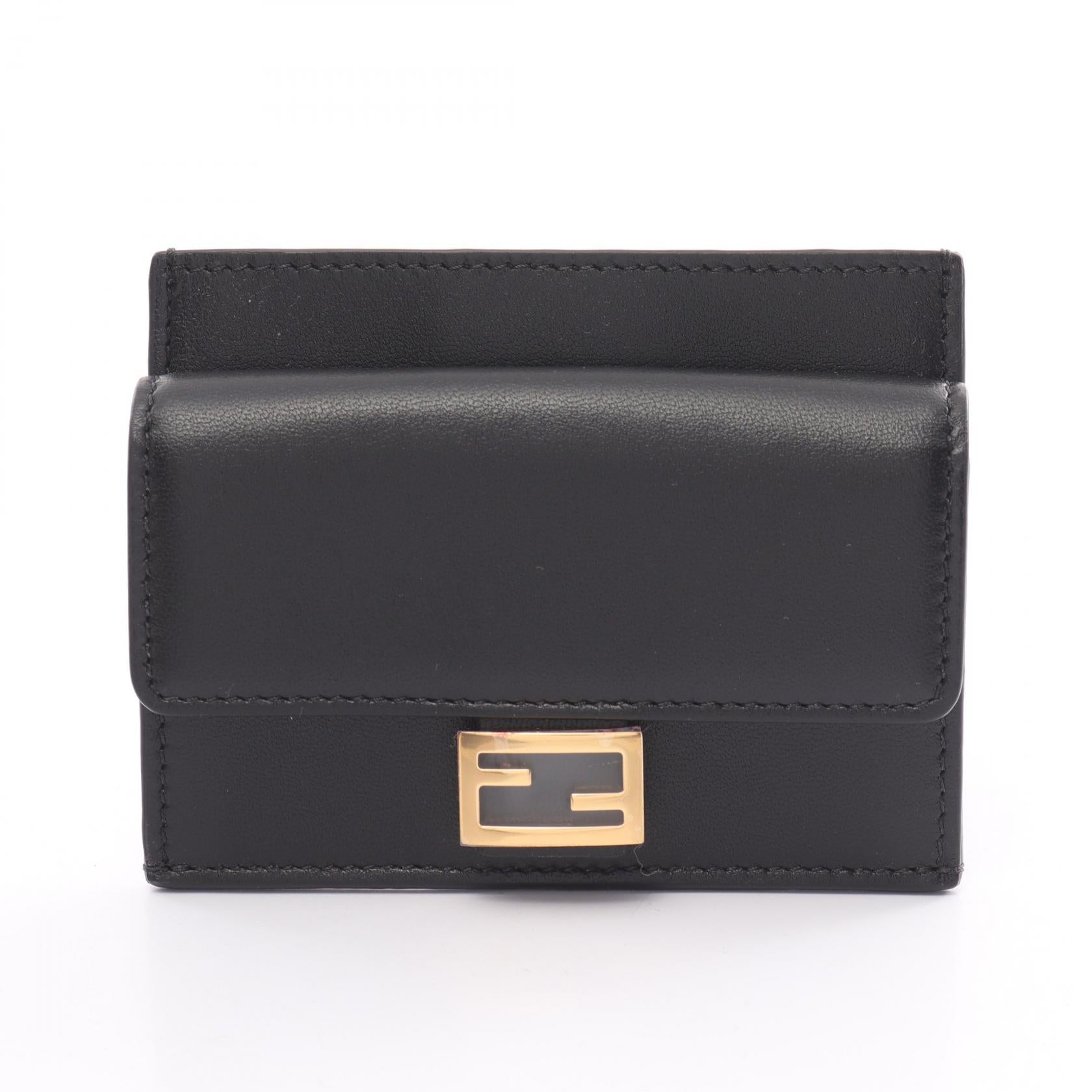 Fendi Leather Baguette Card Case 8M0423AAJDF0KUR