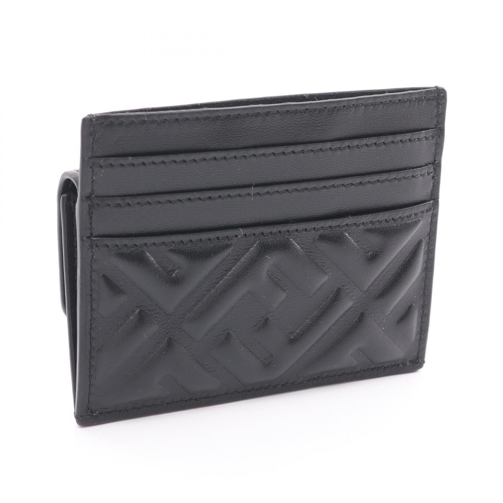 Fendi Leather Baguette Card Case 8M0423AAJDF0KUR