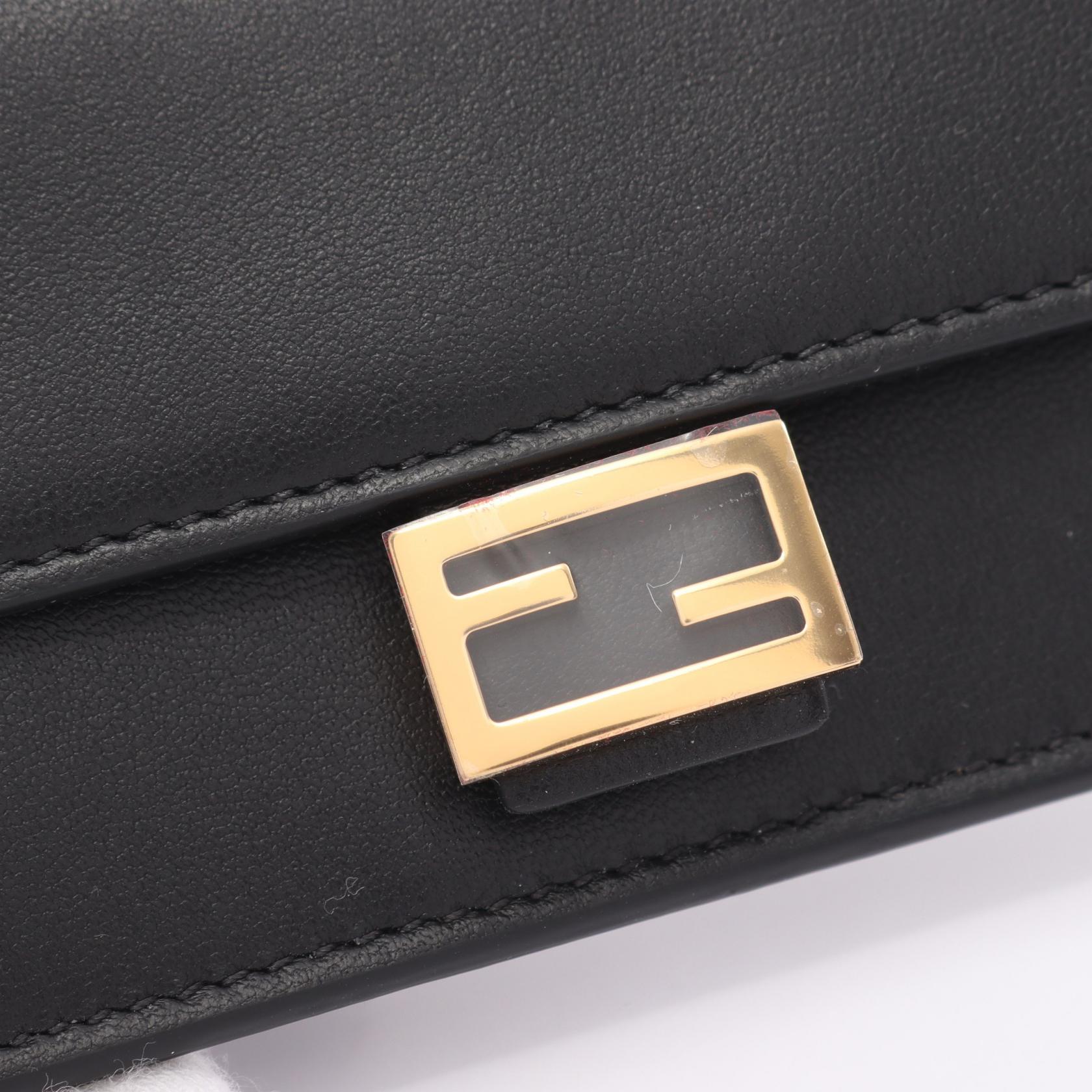 Fendi Leather Baguette Card Case 8M0423AAJDF0KUR