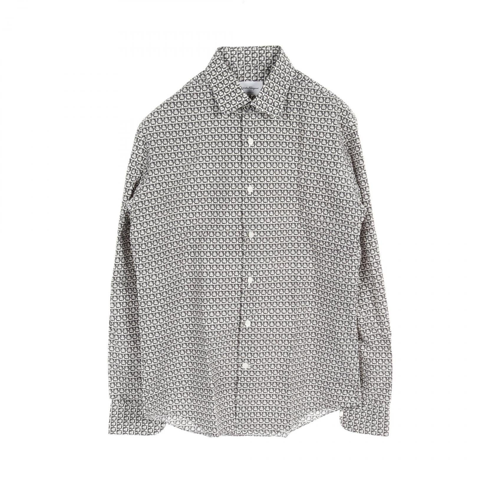 Salvatore Ferragamo Gancini Cotton Shirt