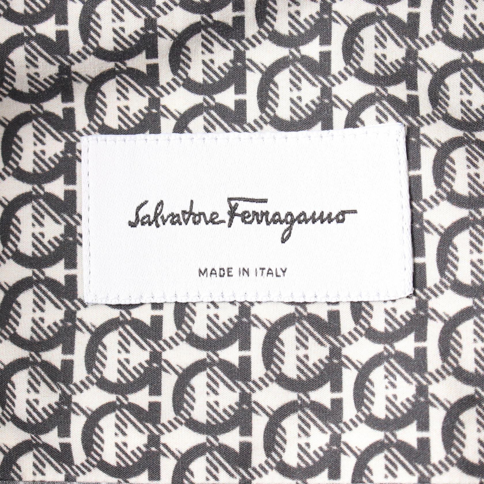 Salvatore Ferragamo Gancini Cotton Shirt