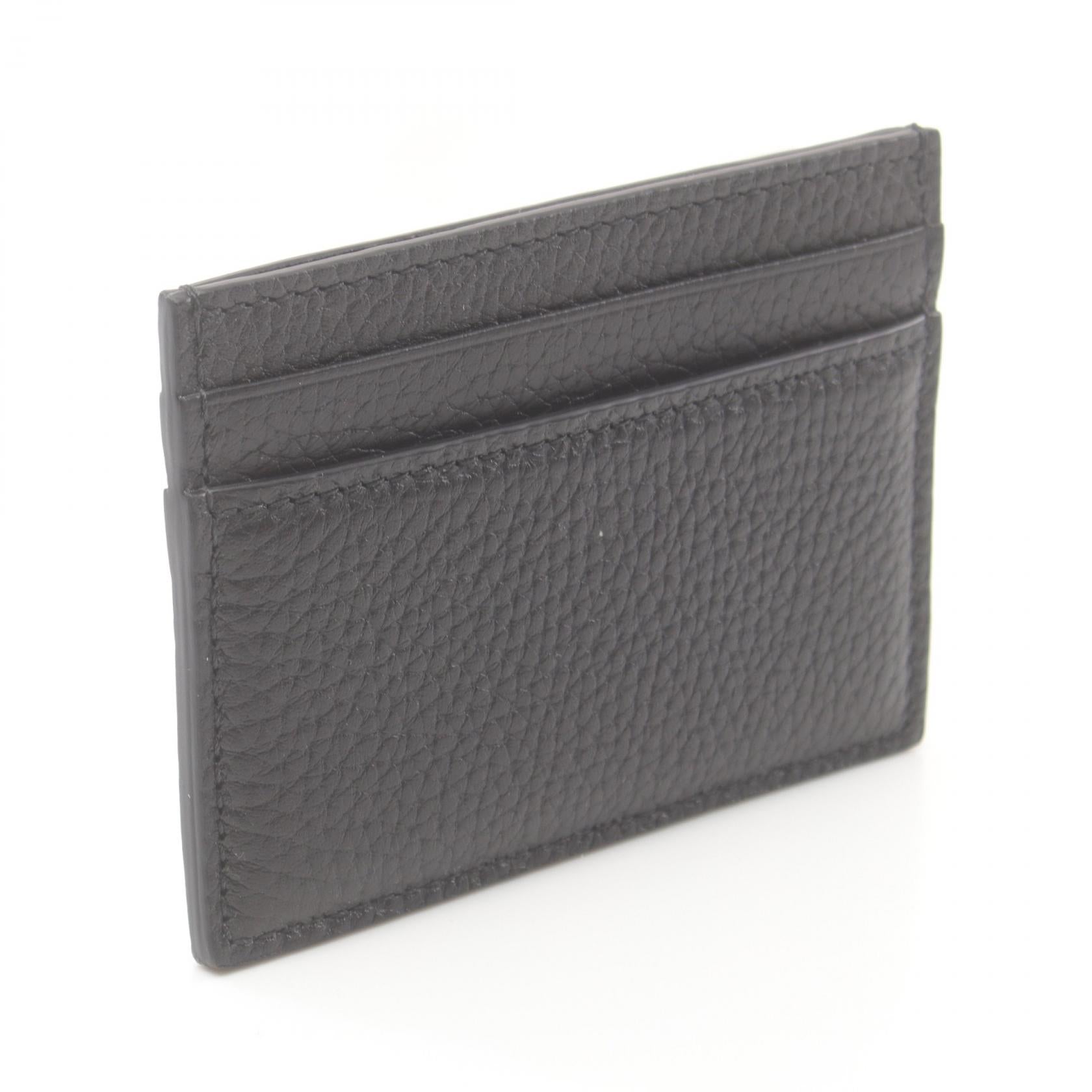 Gucci Leather Card Case Black