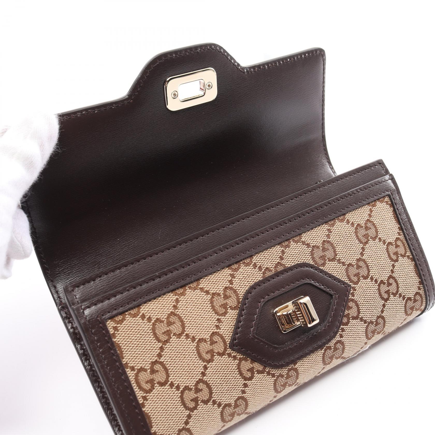 Gucci Luce GG Canvas Bifold Wallet