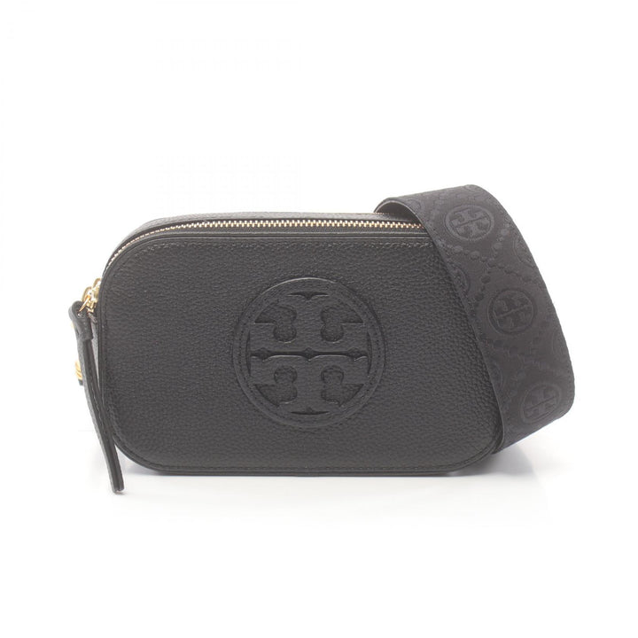 Tory Burch Leather Mini Shoulder Bag Black