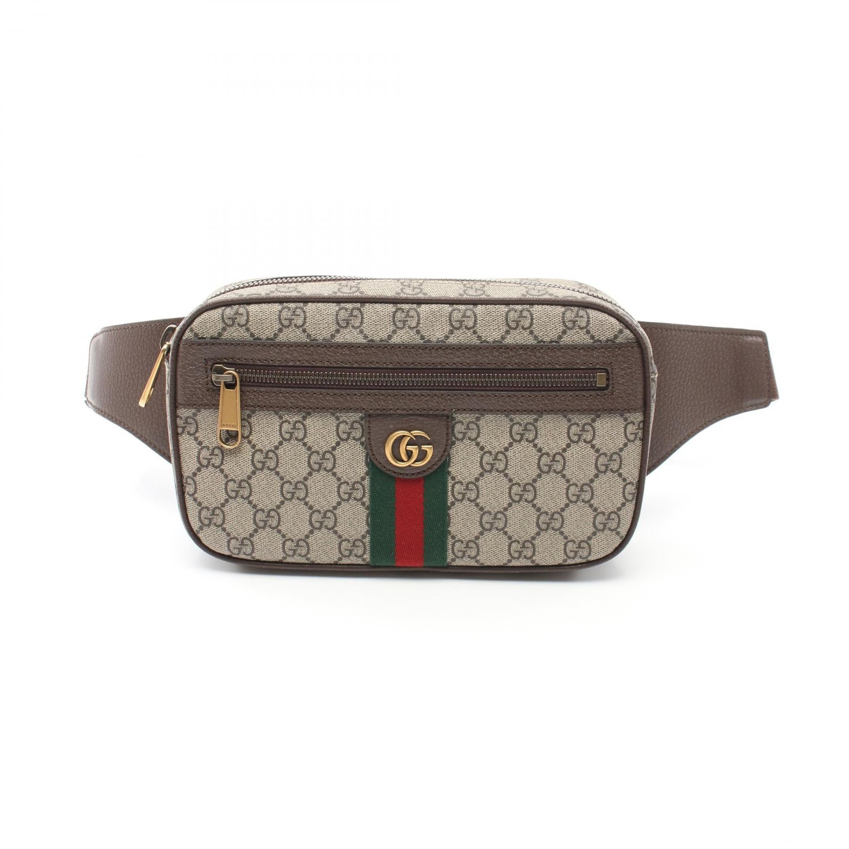 Gucci Ophidia GG Supreme Waist Bag PVC Canvas