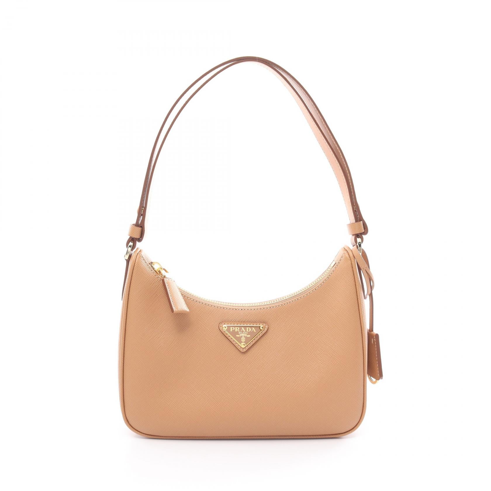 Prada Saffiano Lux Leather Shoulder Bag