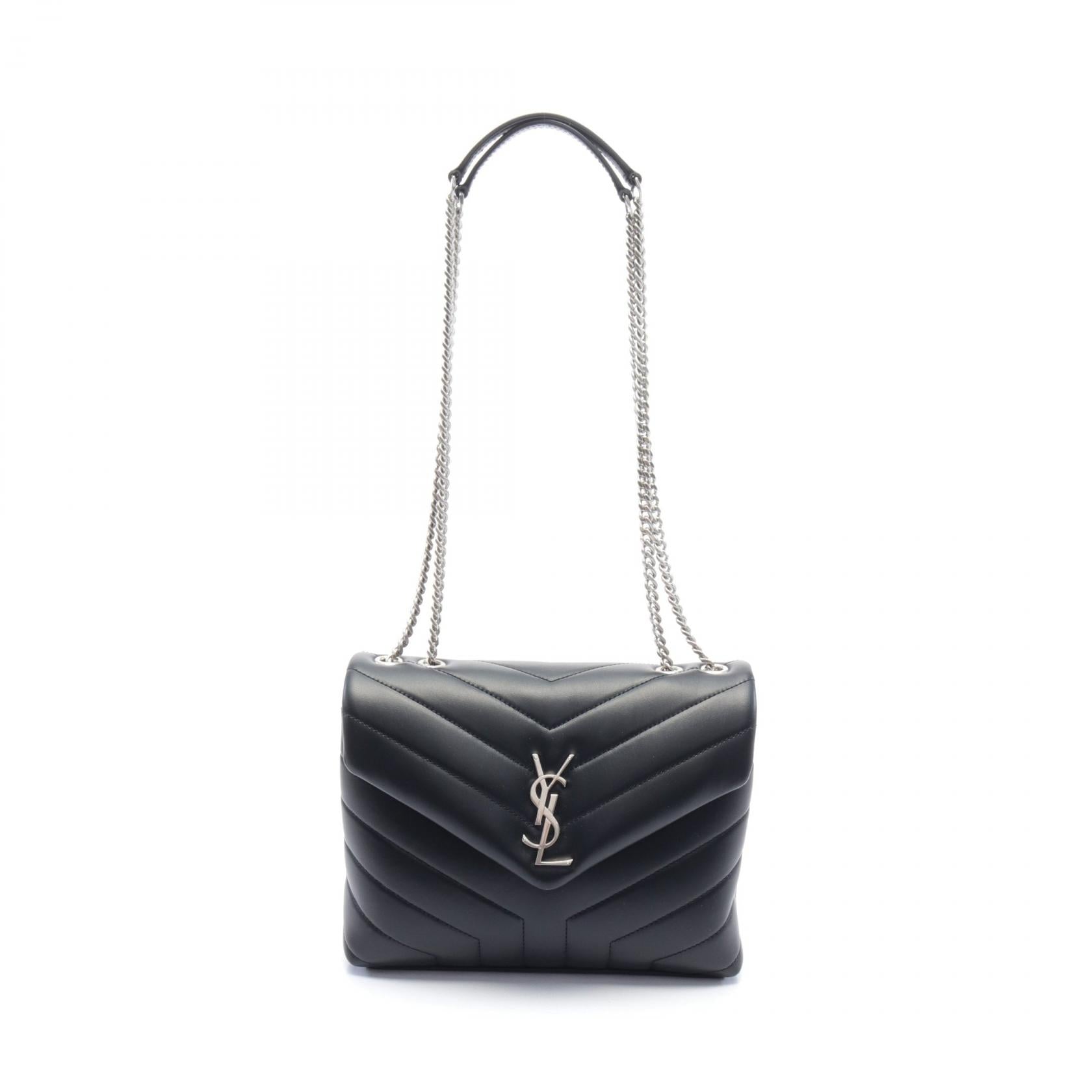 Saint Laurent Cassandra Leather Shoulder Bag