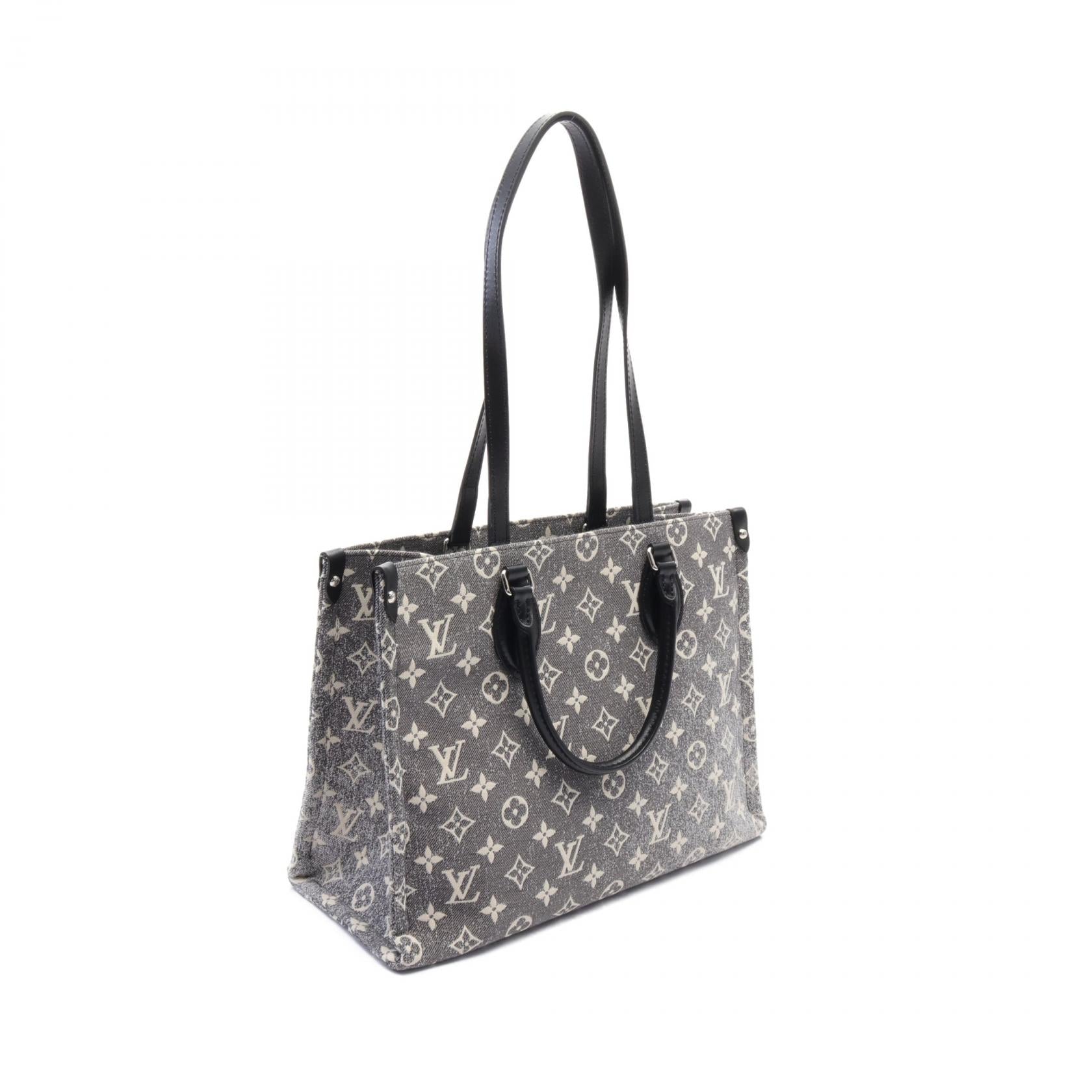 Louis Vuitton Monogram Denim OnTheGo MM Tote Bag