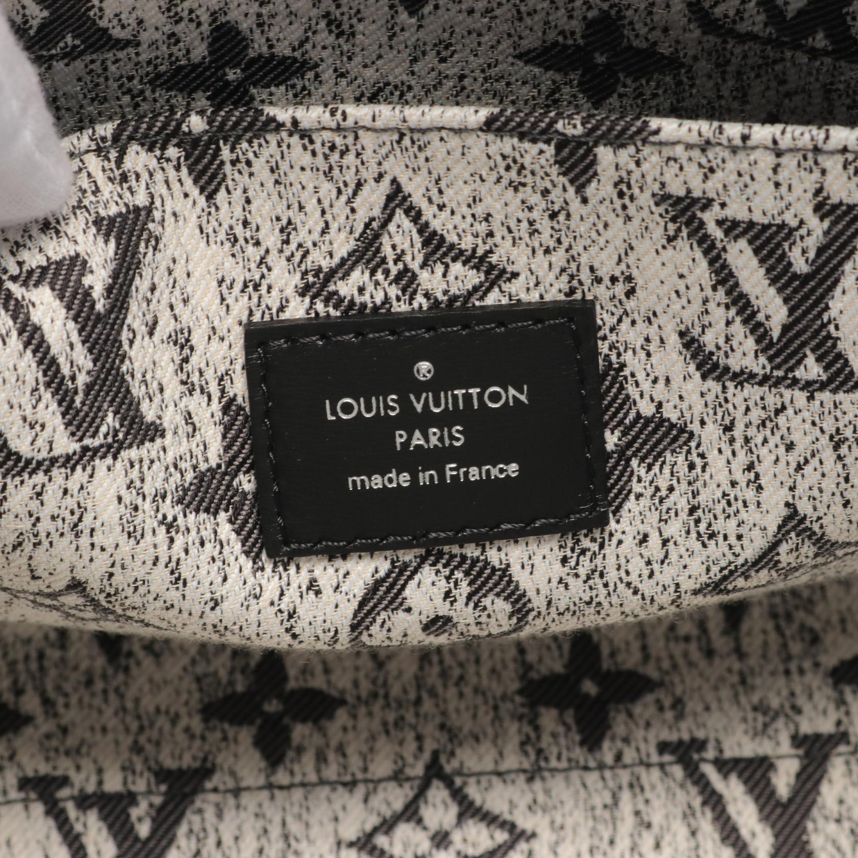 Louis Vuitton Monogram Denim OnTheGo MM Tote Bag