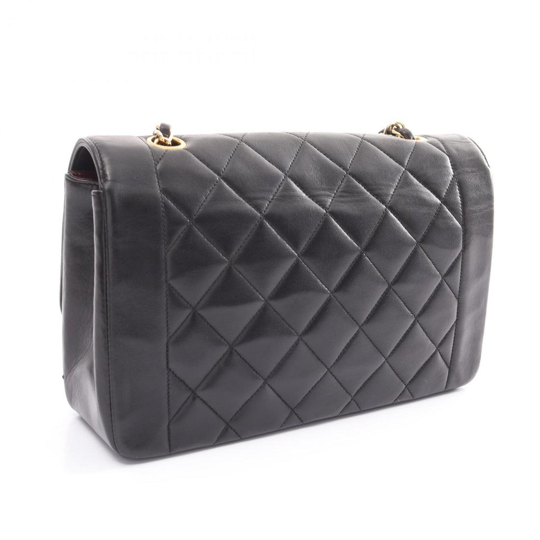 Chanel Diana Flap Lambskin Shoulder Bag A01165