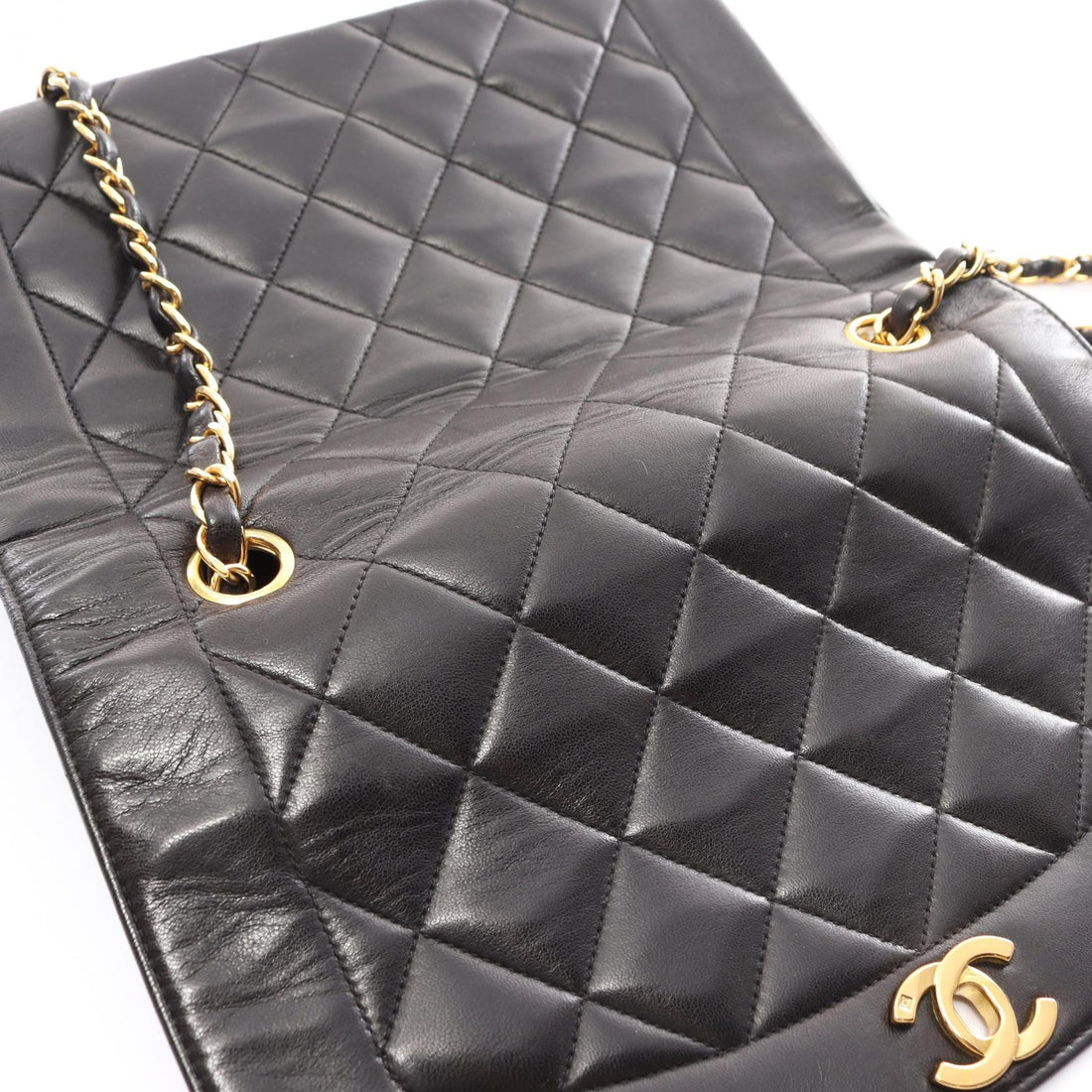 Chanel Diana Flap Lambskin Shoulder Bag A01165