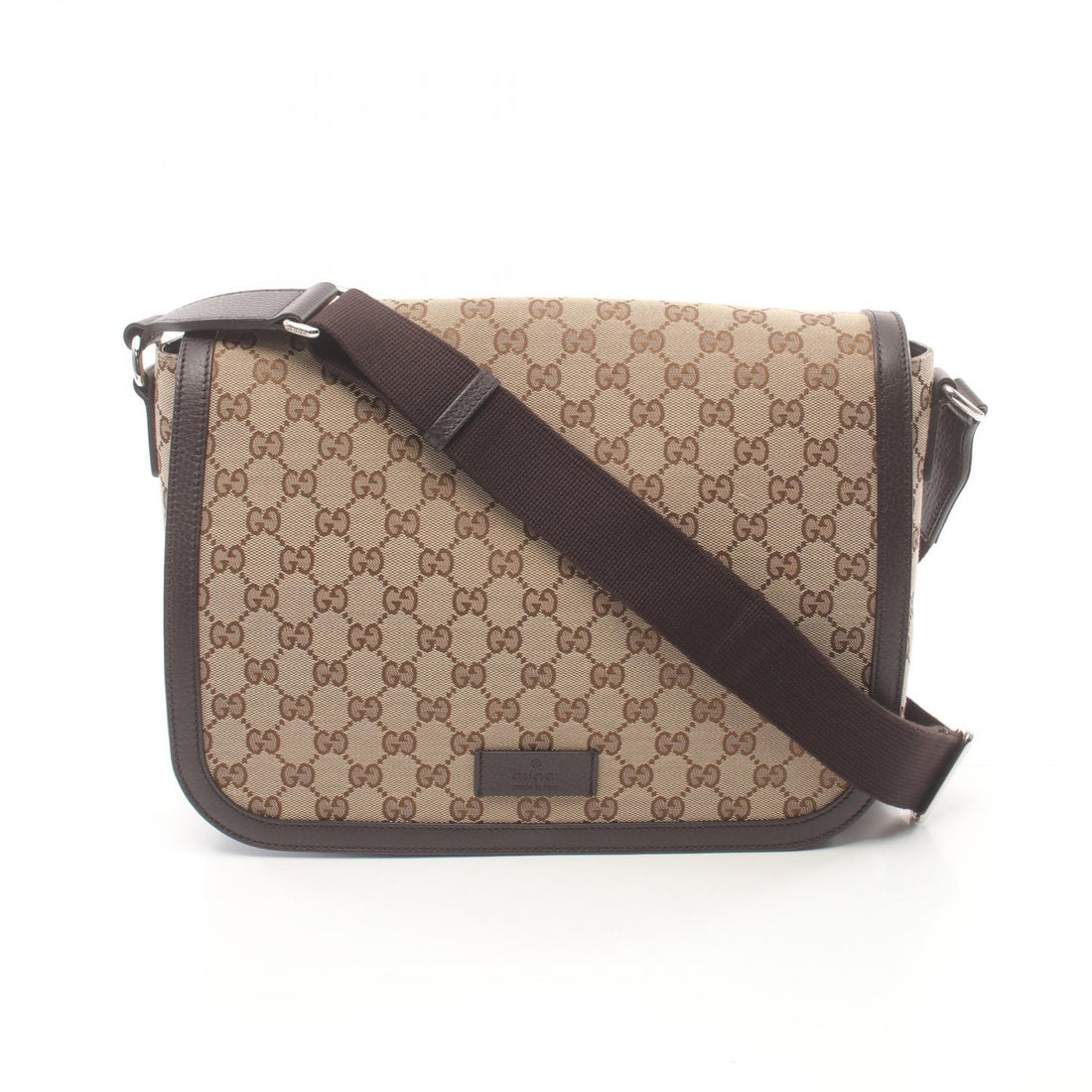 Gucci GG Canvas Leather Shoulder Bag 449171