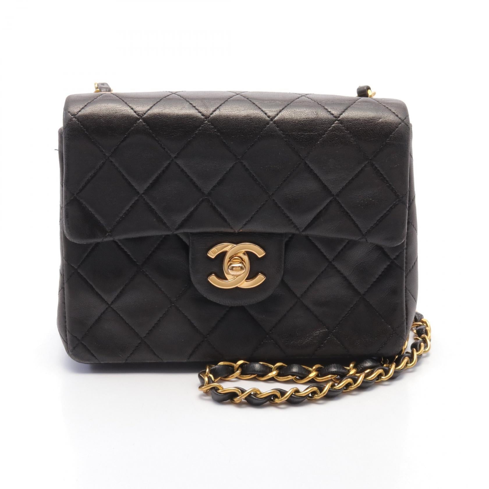 Chanel Mini Matelasse Lambskin Shoulder Bag A35200