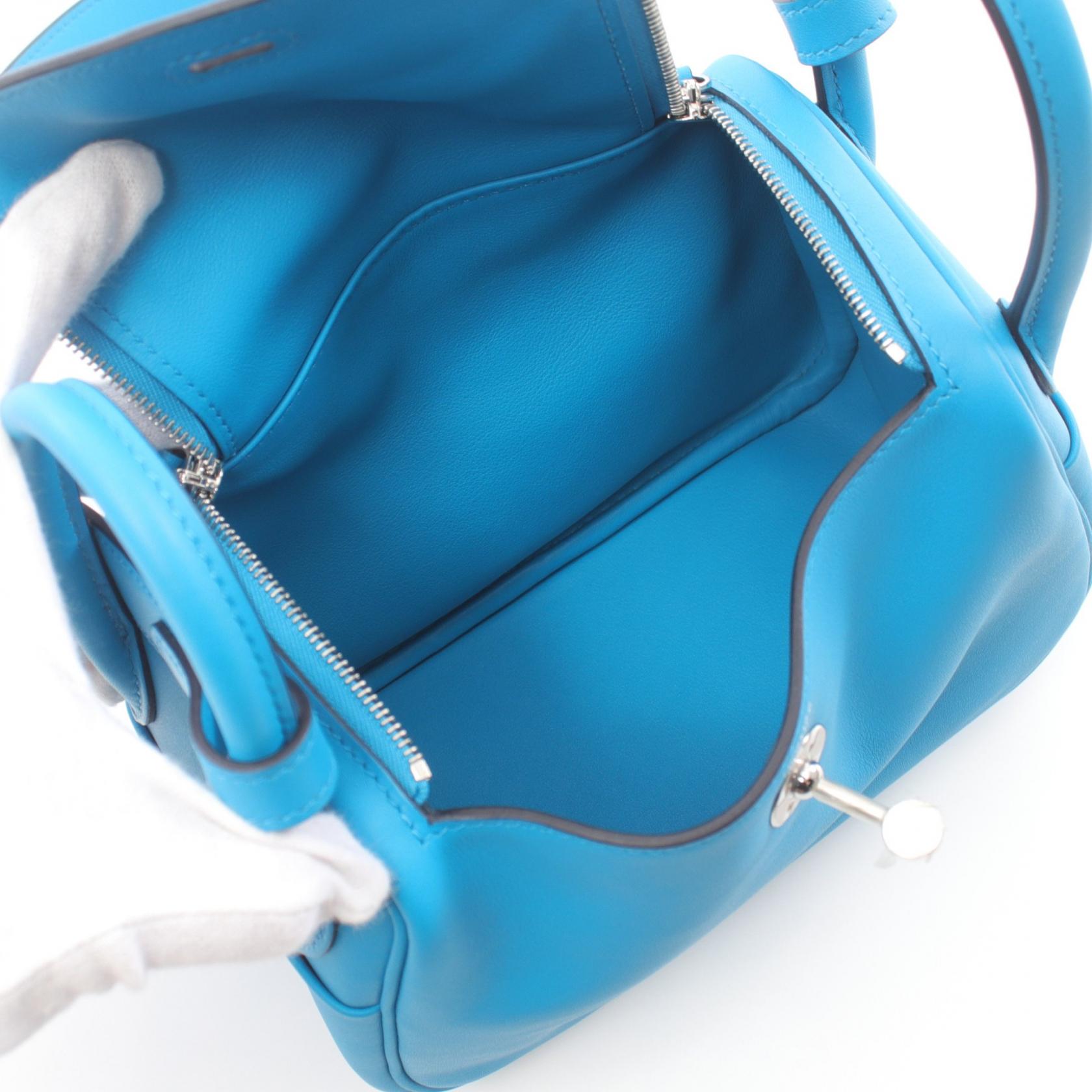 Hermes Lindy Mini Shoulder Bag Blue