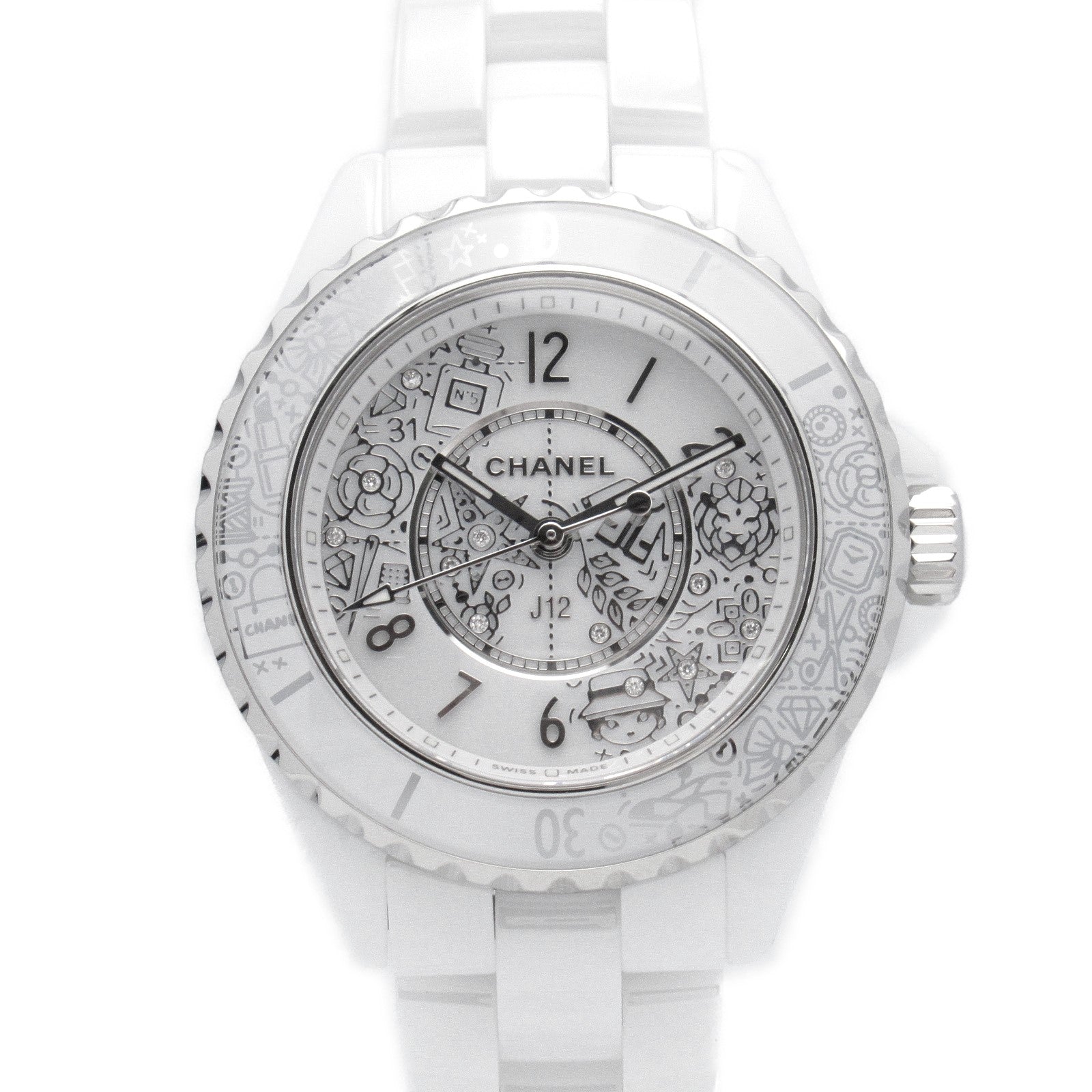 Chanel J12 Ceramic Quartz Watch H6477