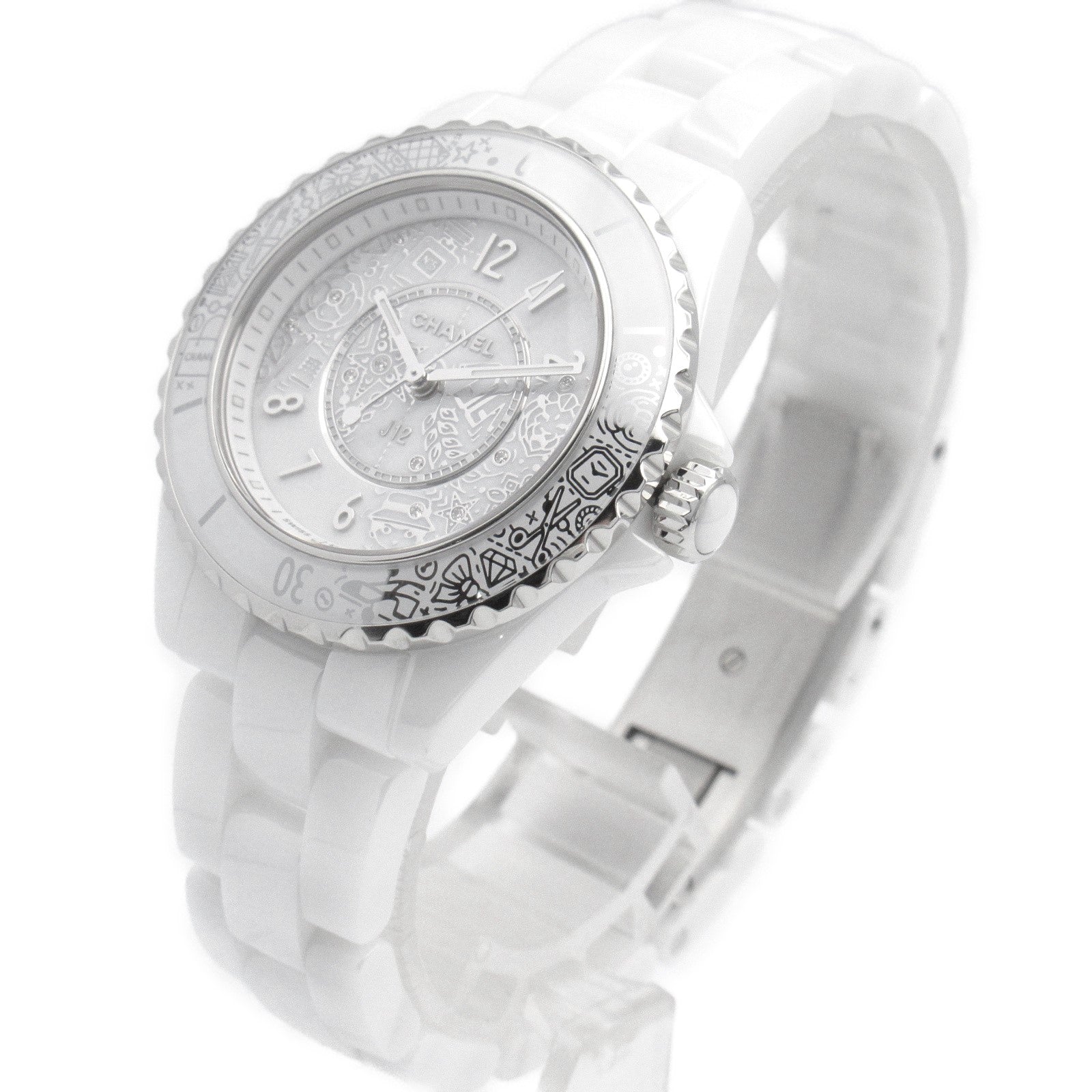 Chanel J12 Ceramic Quartz Watch H6477