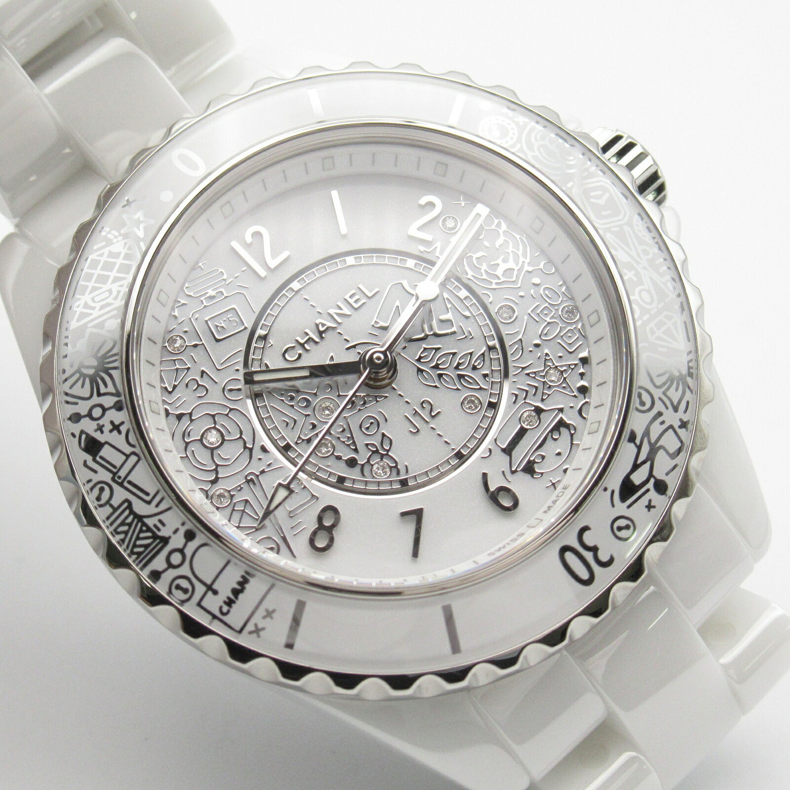 Chanel J12 Ceramic Quartz Watch H6477