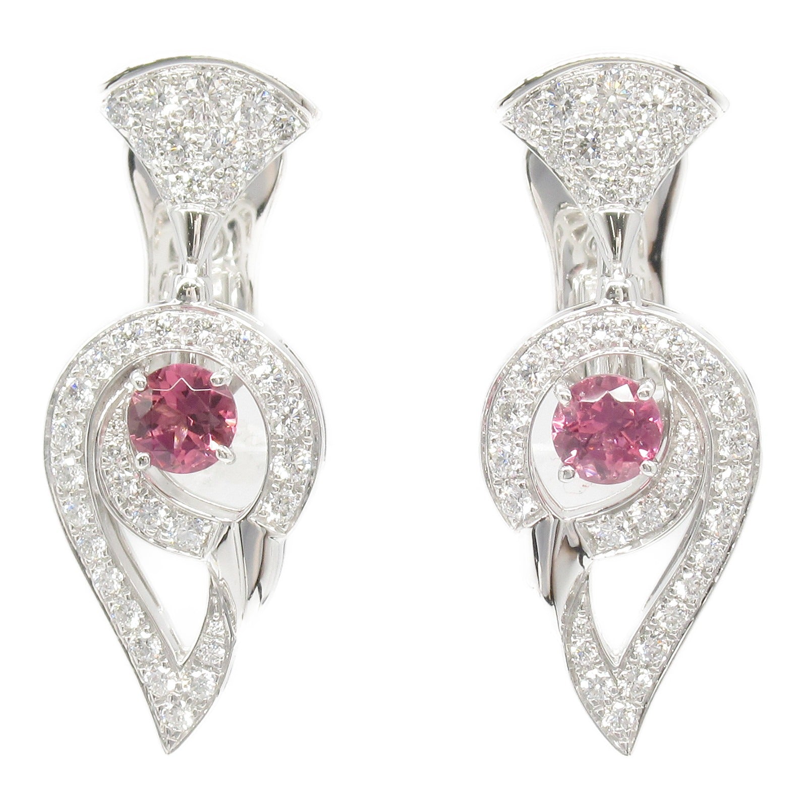 Bvlgari Diva Dream Tourmaline Earrings K18WG