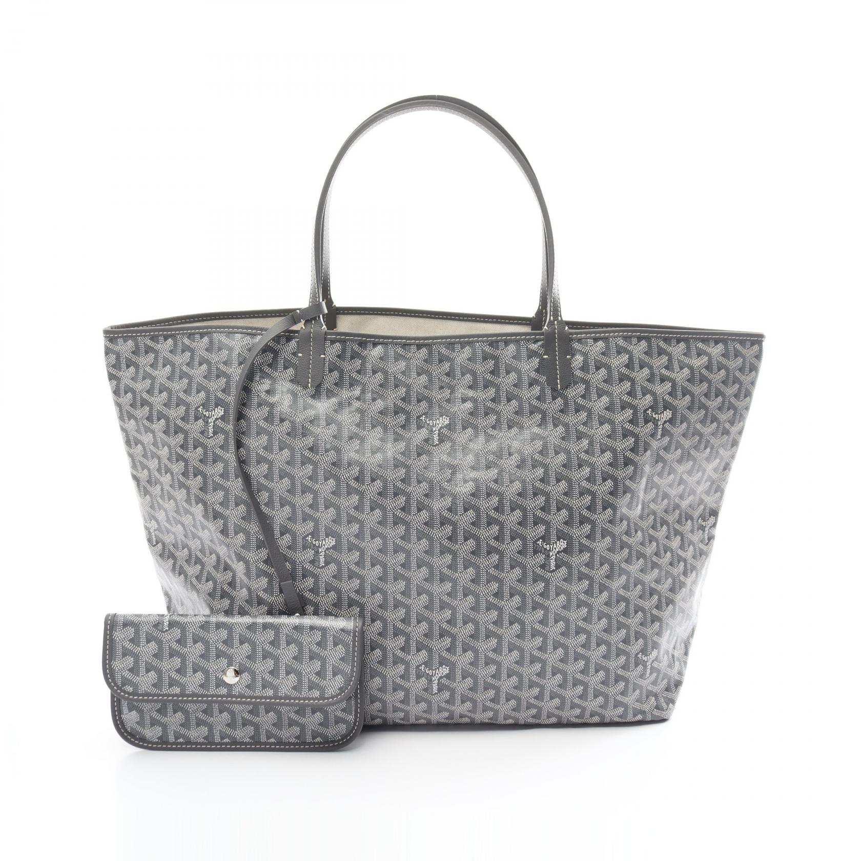 Goyard St. Louis GM Tote Bag PVC Canvas Leather