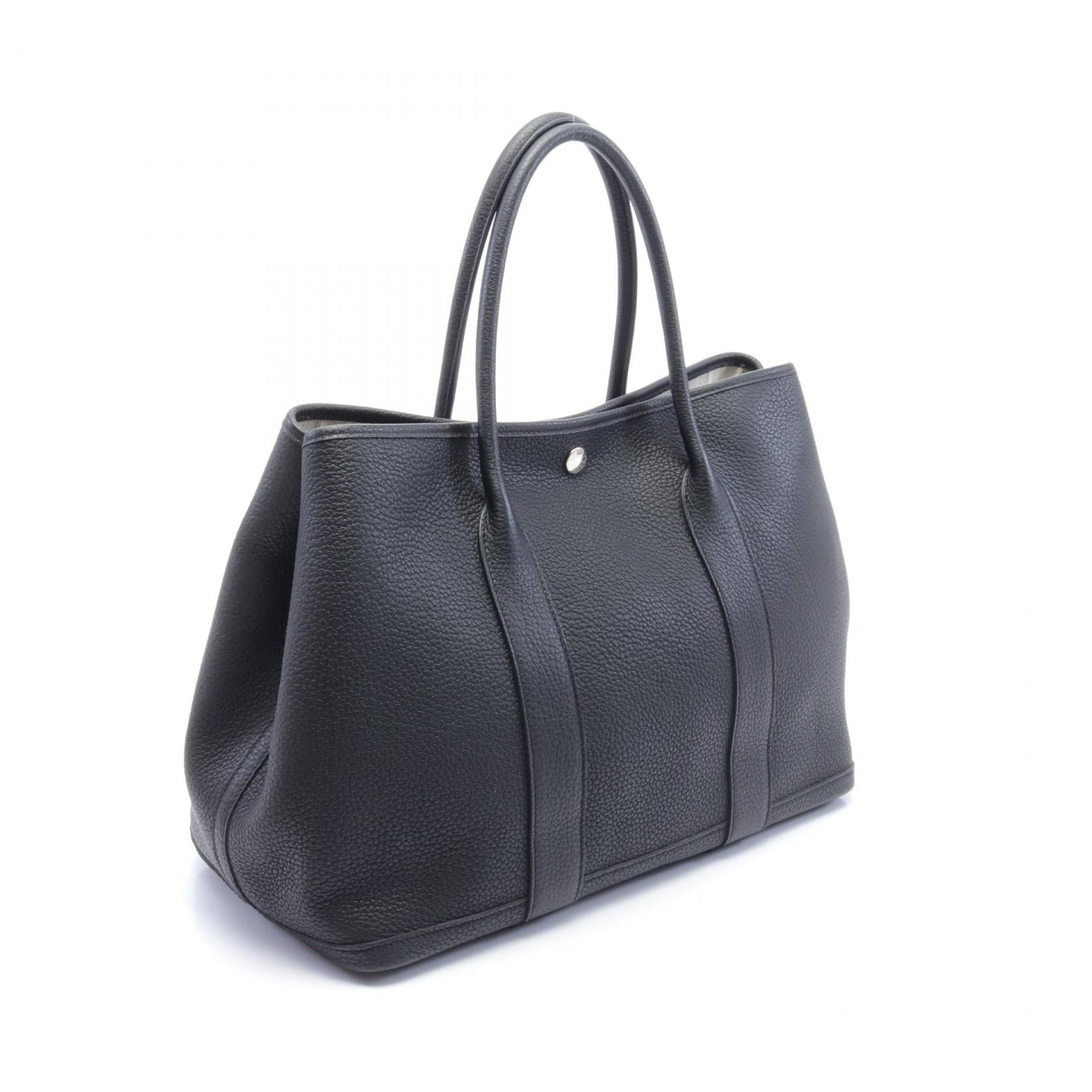 Hermes Garden Party PM Tote Bag Black