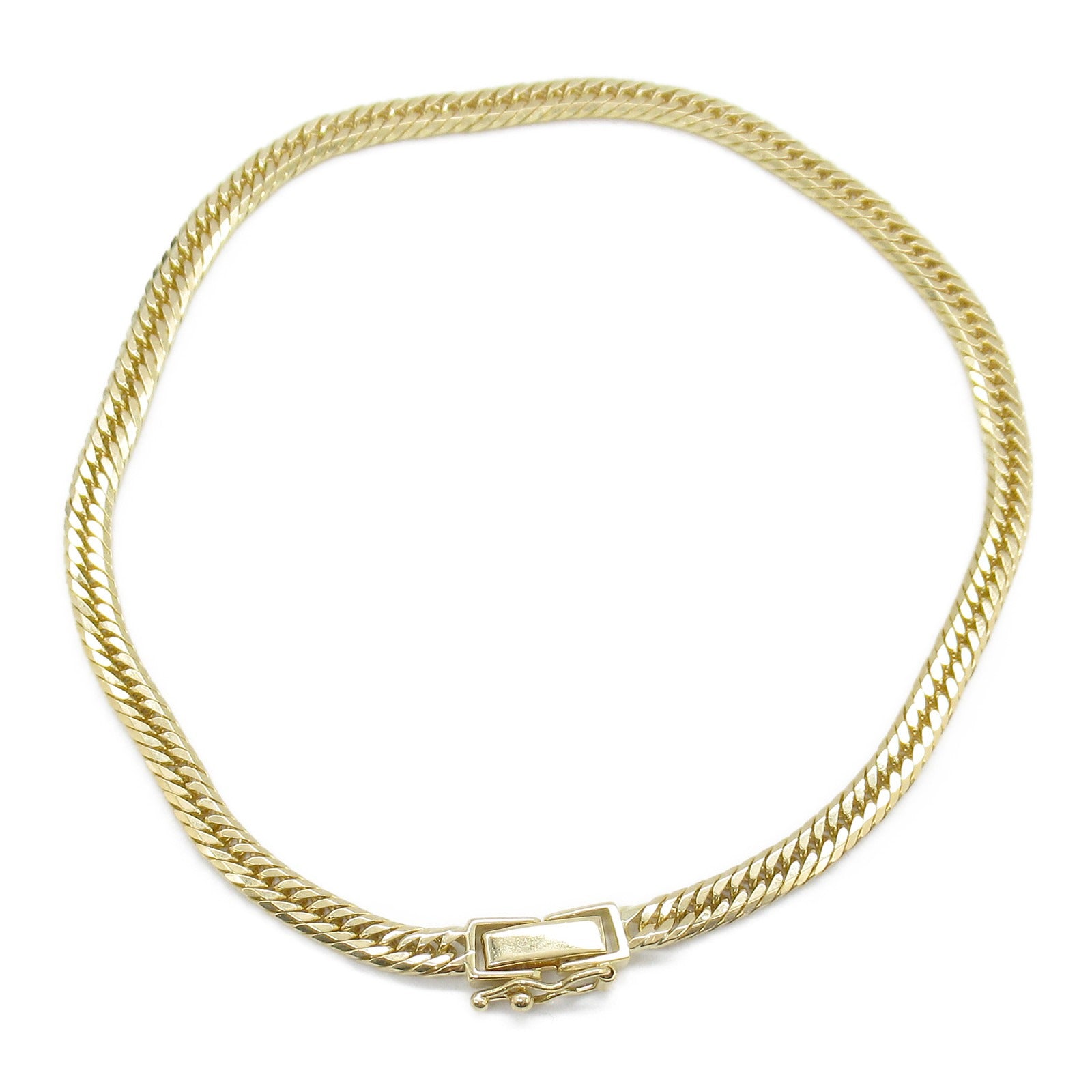 K18 Yellow Gold 8 Men T Bracelet Anklet