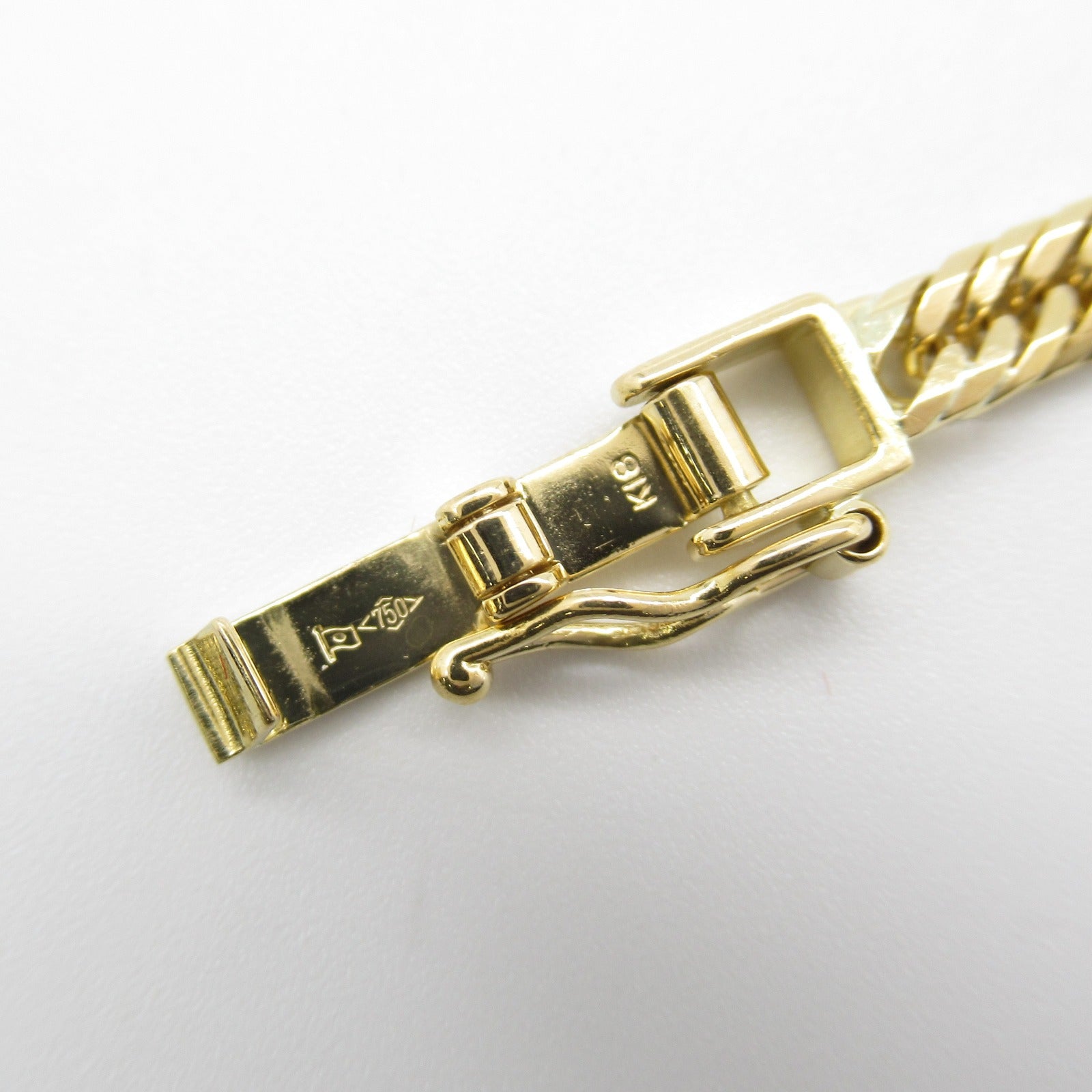 K18 Yellow Gold 8 Men T Bracelet Anklet