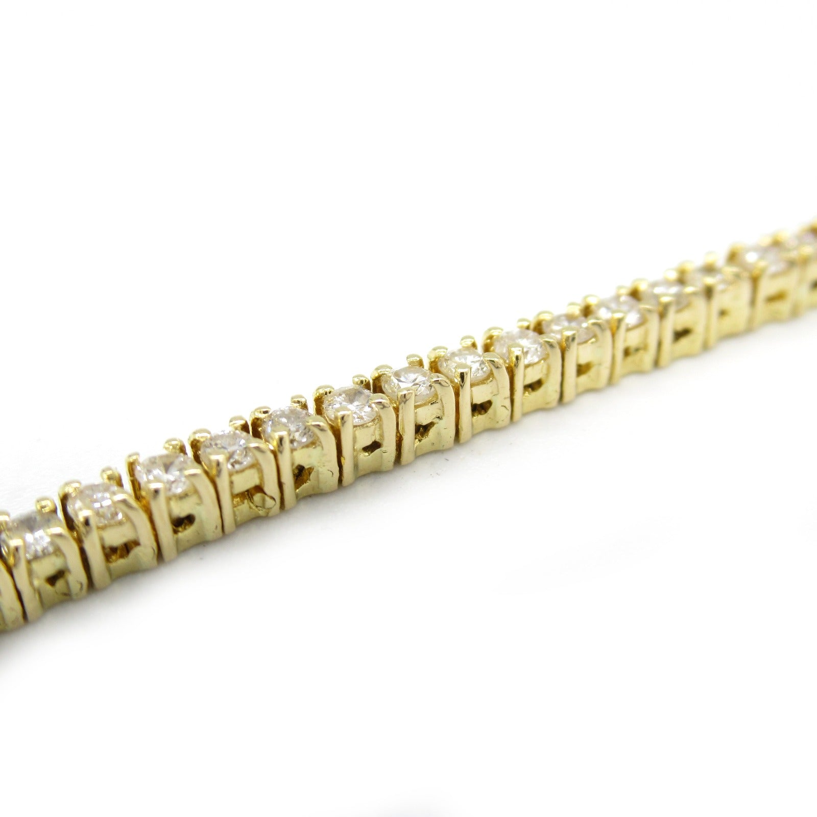 Diamond K18 Yellow Gold Bracelet Jewelry