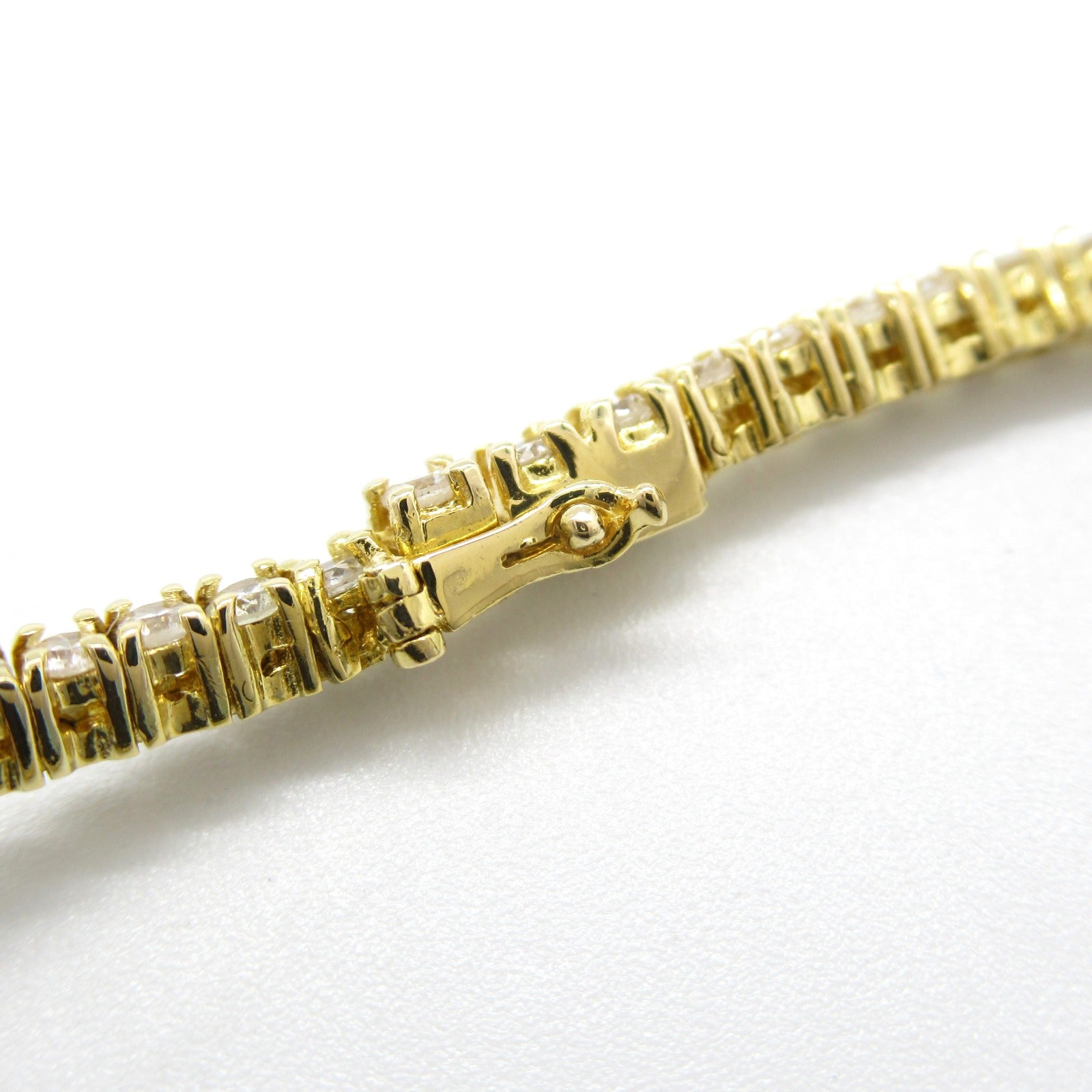 Diamond K18 Yellow Gold Bracelet Jewelry