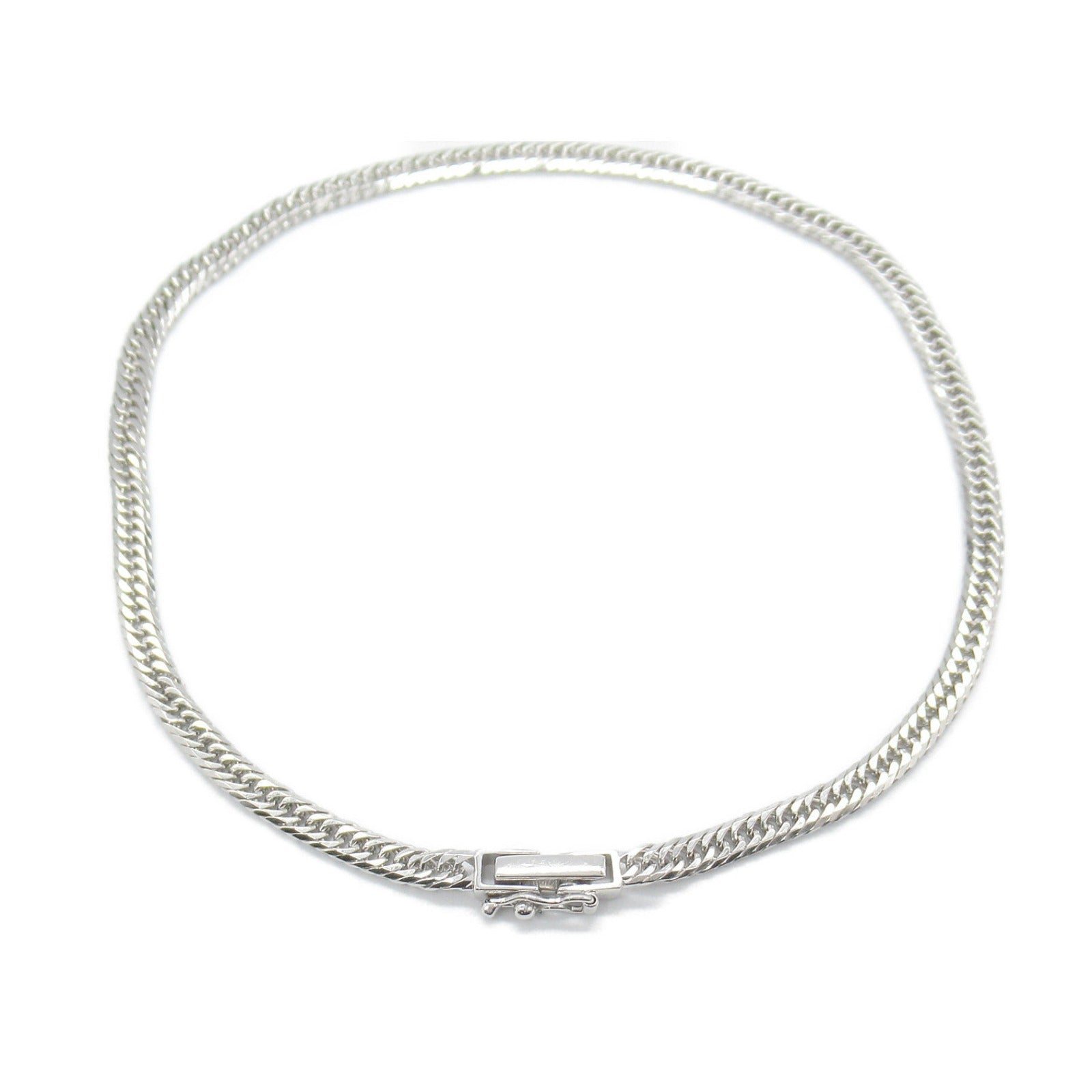 K18WG White Gold Kihai Anklet Bracelet