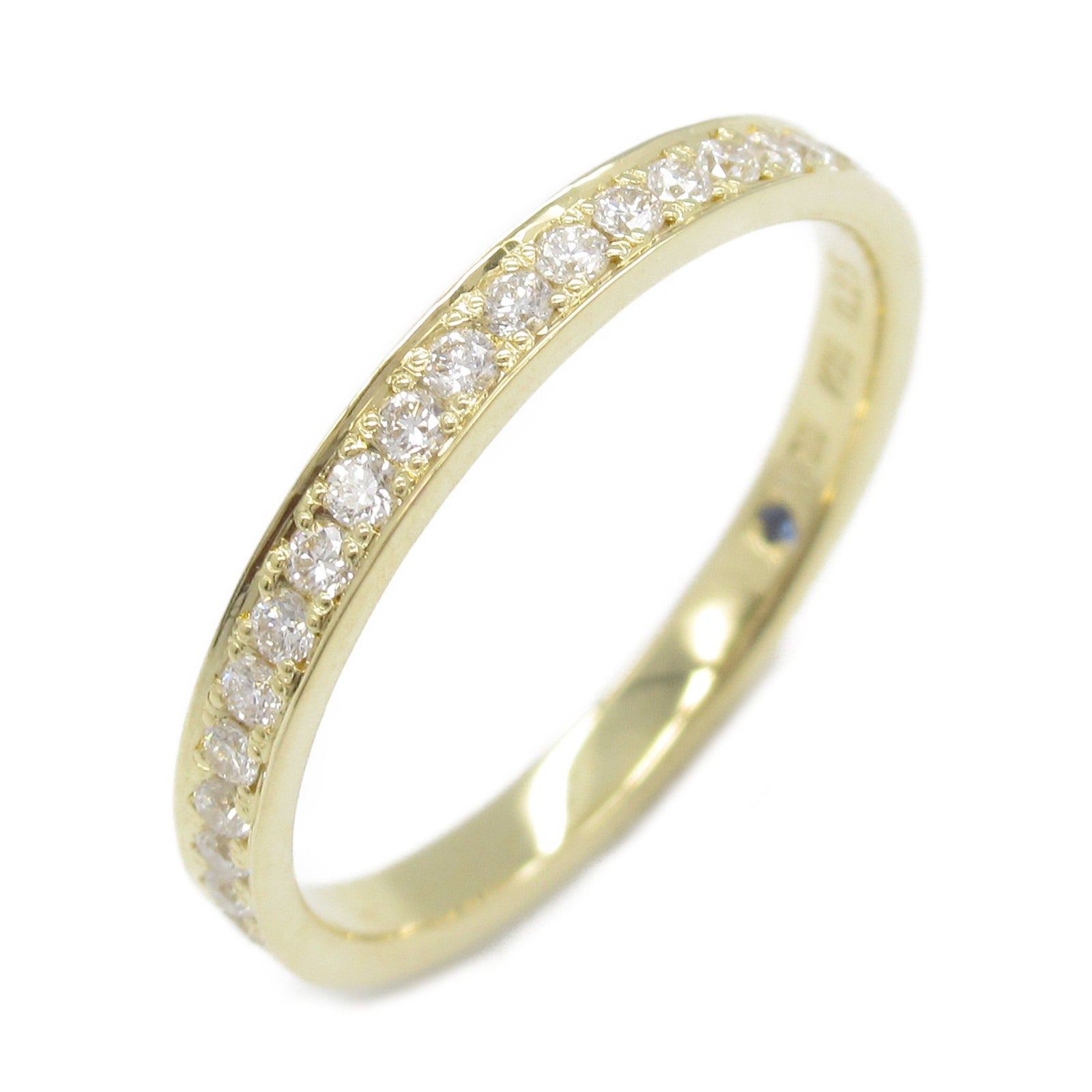 Diamond Ring K18 Yellow Gold Jewelry