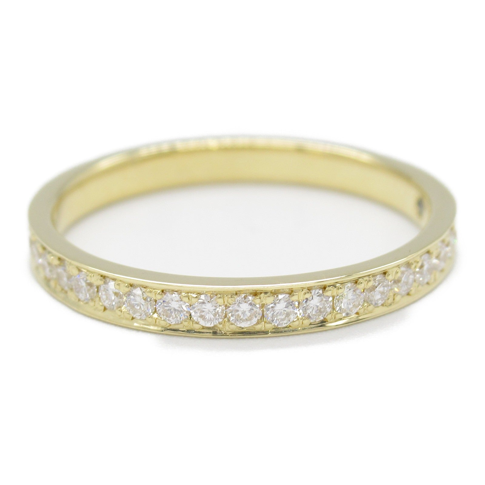 Diamond Ring K18 Yellow Gold Jewelry