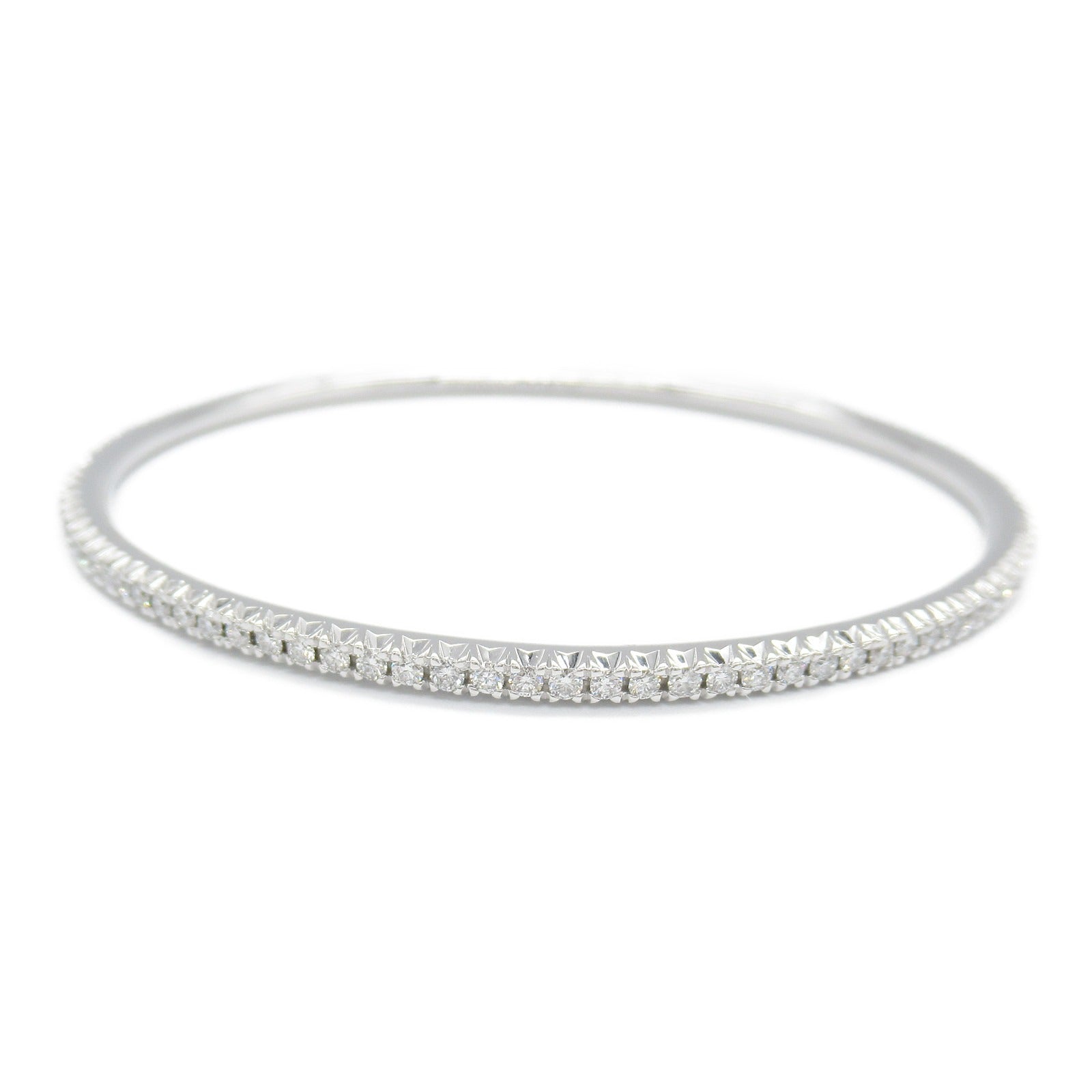 Tiffany & Co Metro Medium Diamond Bracelet K18WG