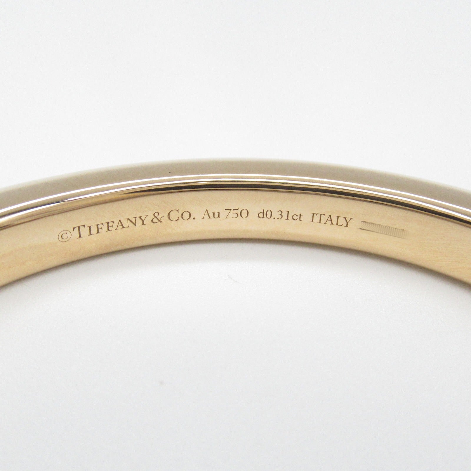 Tiffany & Co Diamond K18PG Pink Gold Bracelet