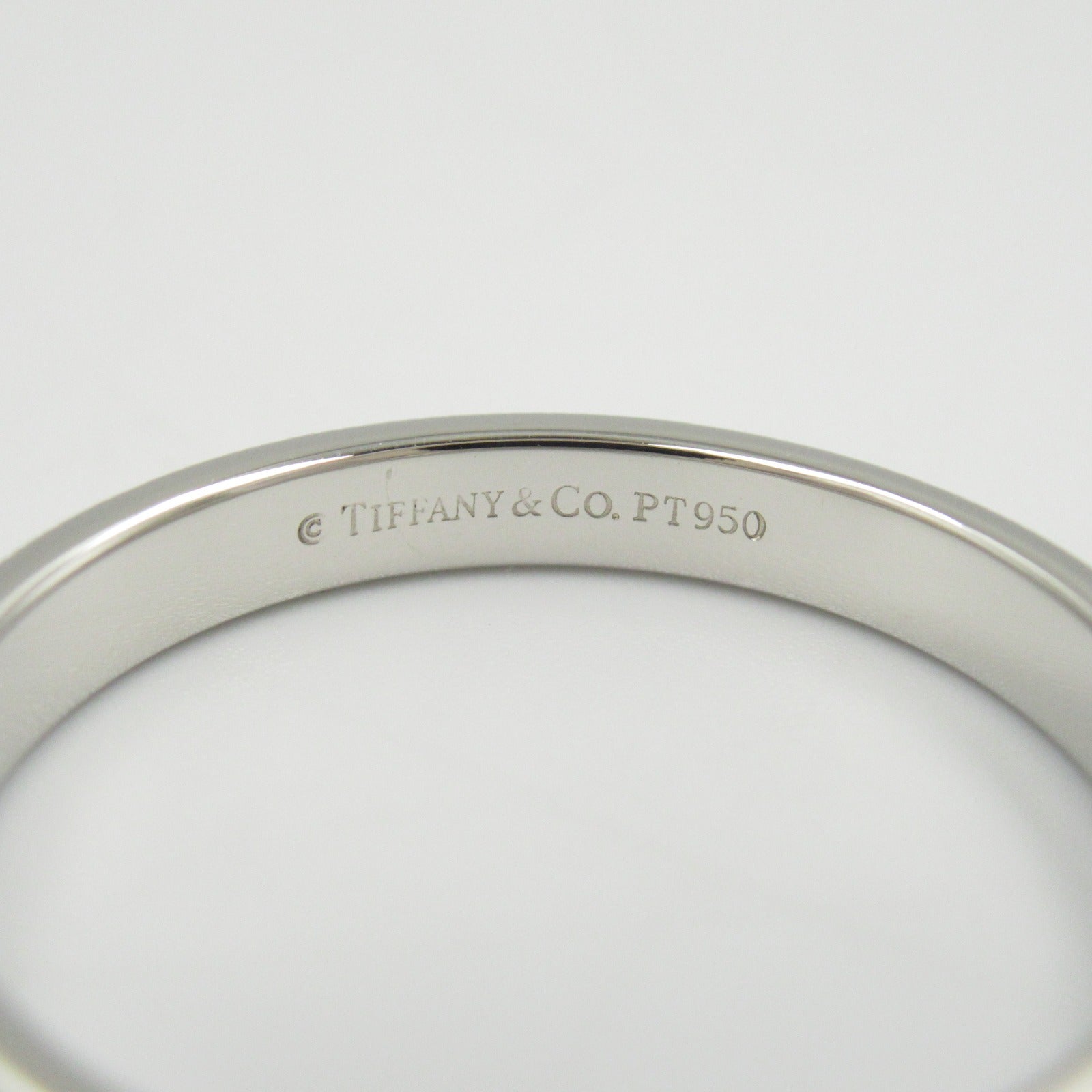 Tiffany & Co Milgrain Ring Pt950 Platinum