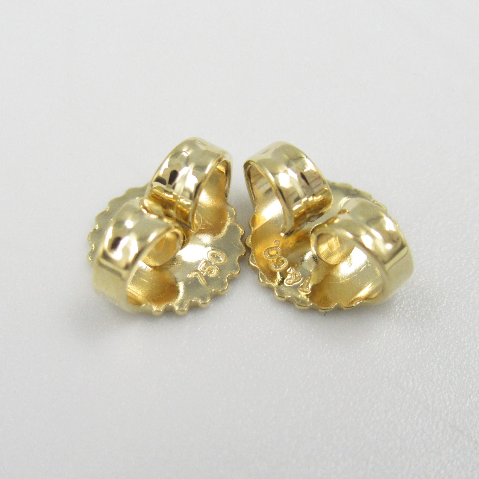 Tiffany & Co Pearl Earrings K18 Yellow Gold