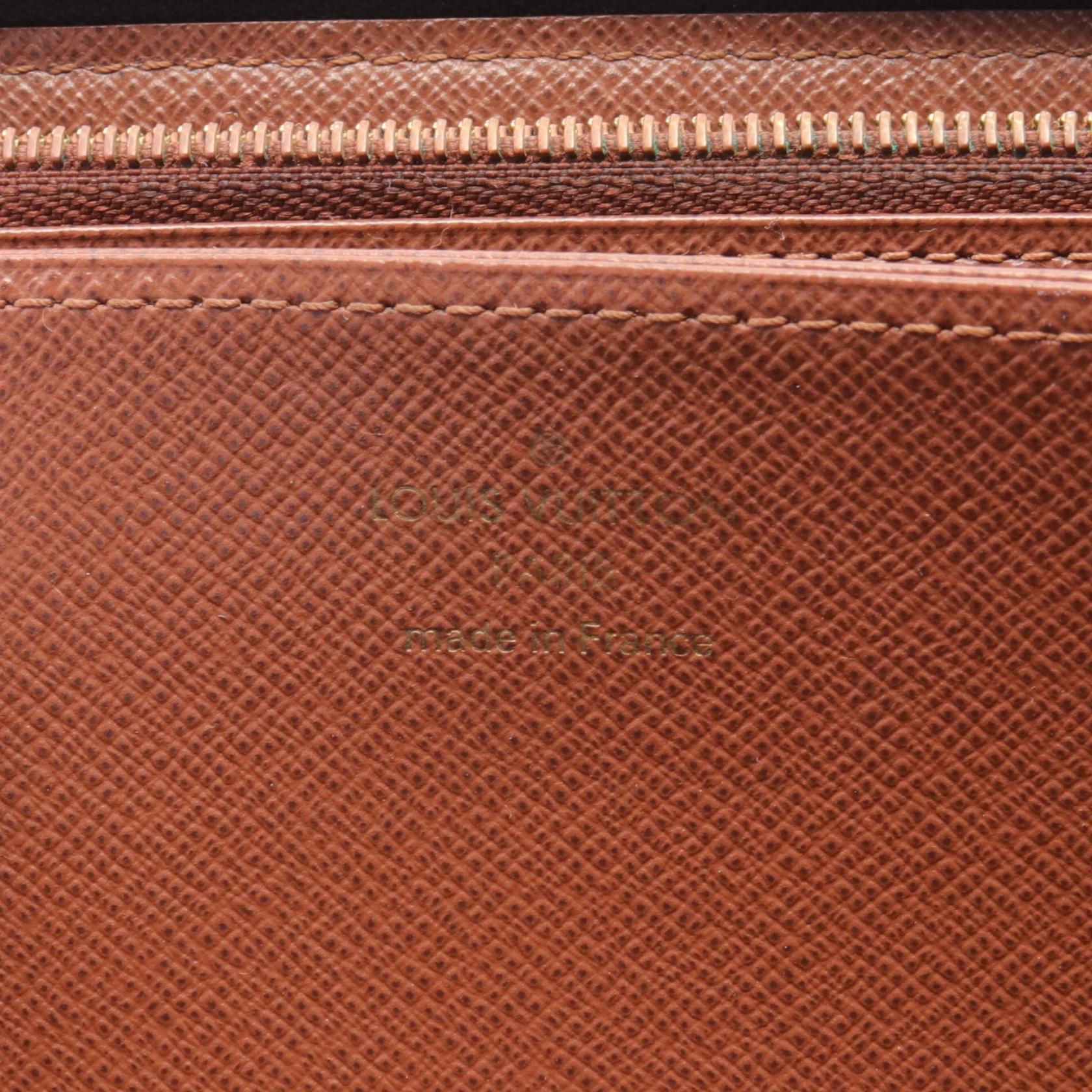 Louis Vuitton Zippy Wallet Monogram Brown M42616