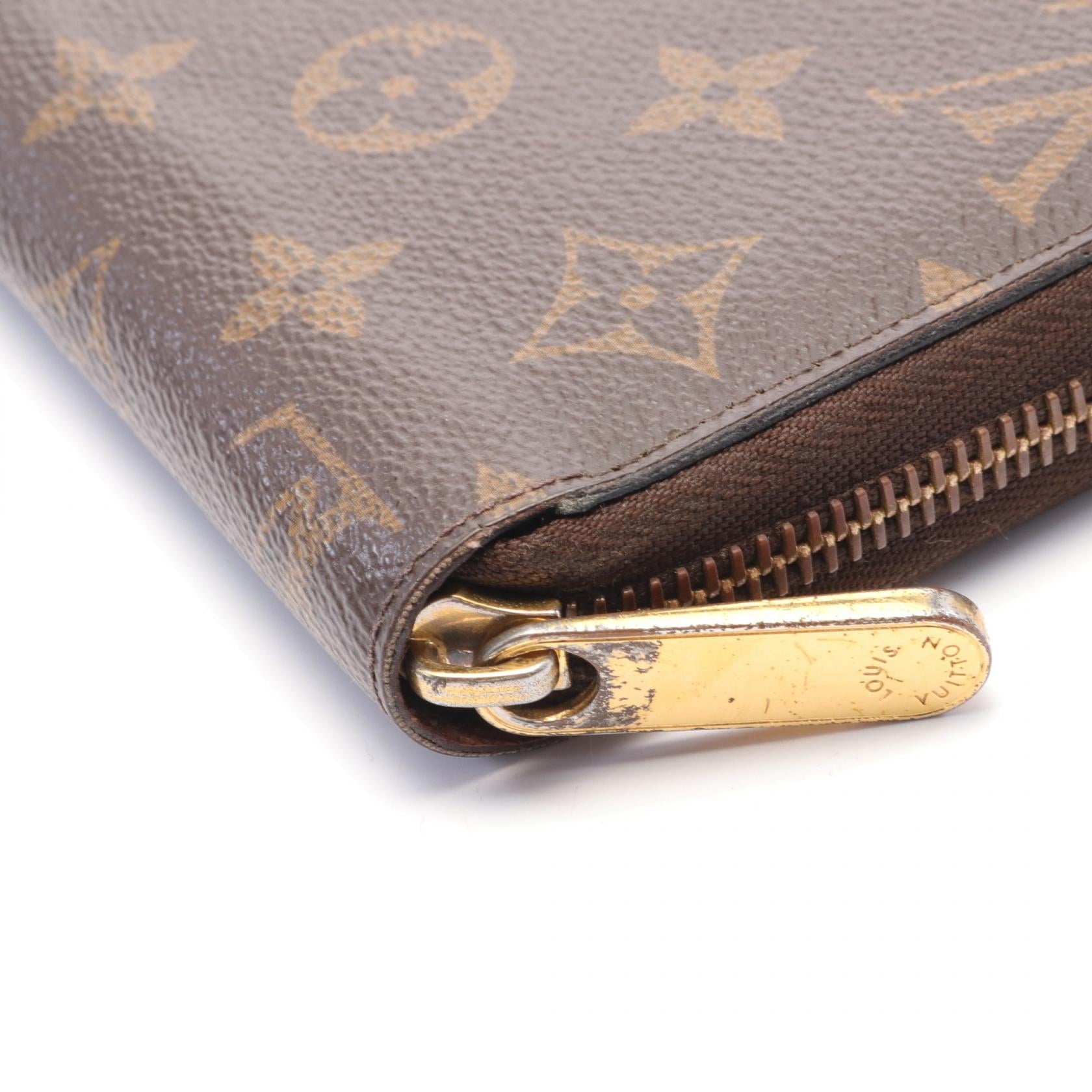 Louis Vuitton Zippy Wallet Monogram Brown M42616